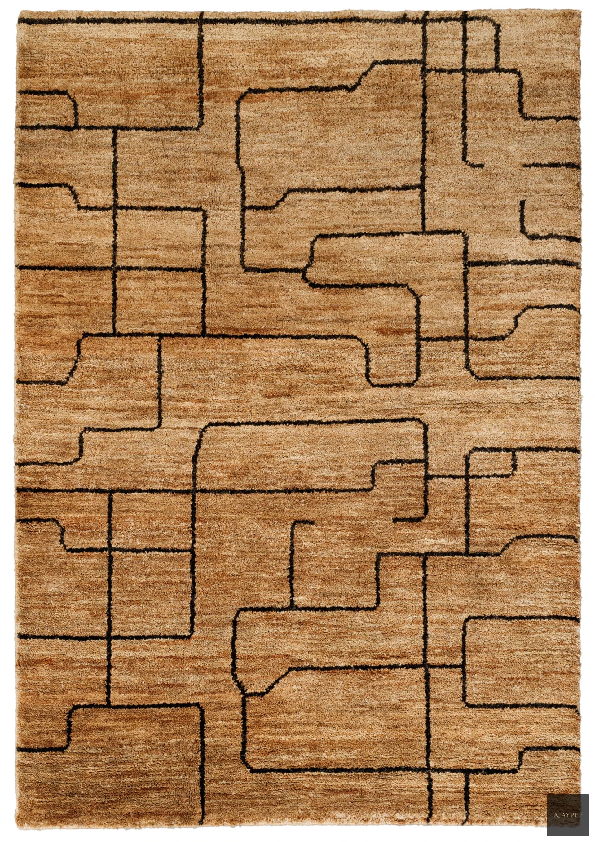 Hemp HandKnotted Carpet - TerraTread – Jute Hand Knotted handmade carpet by Ajaypee Carpets