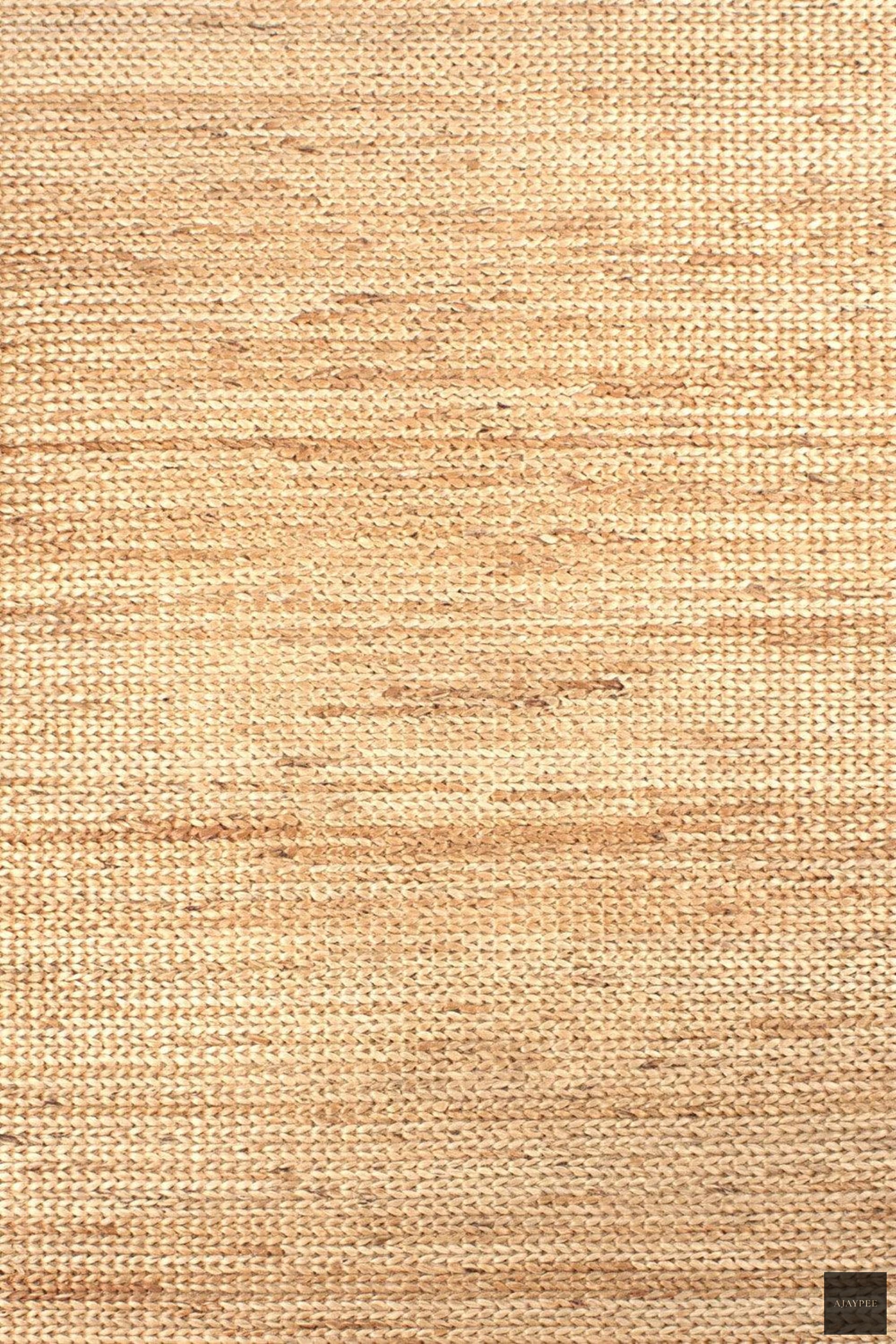 Hemp HandWoven Rug - Braided Pony - Jute - Hand Woven - Ajaypee Carpets (Thumbnail 4)