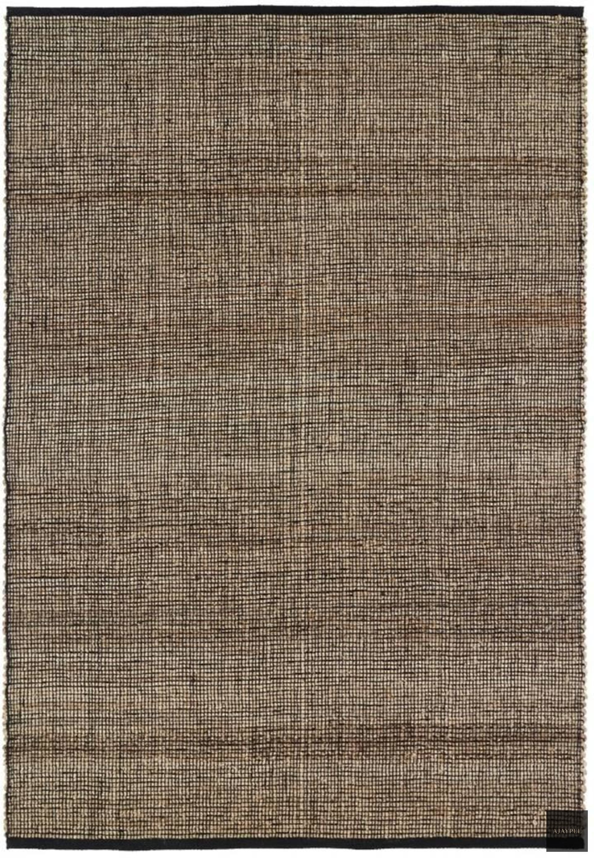 Hemp Handwoven Rug-Lars – Jute Hand Woven handmade carpet by Ajaypee Carpets