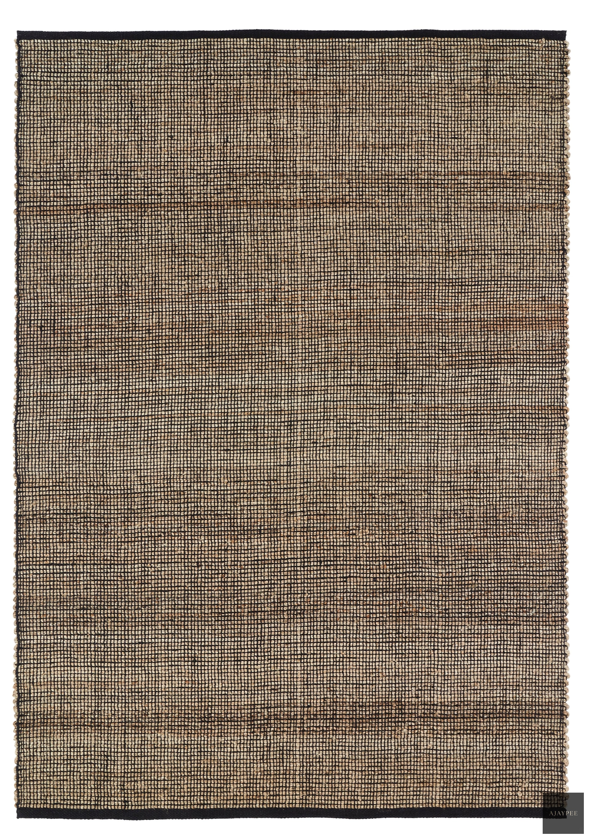 Hemp Handwoven Rug-Lars - Jute - Hand Woven - Ajaypee Carpets (Thumbnail 3)