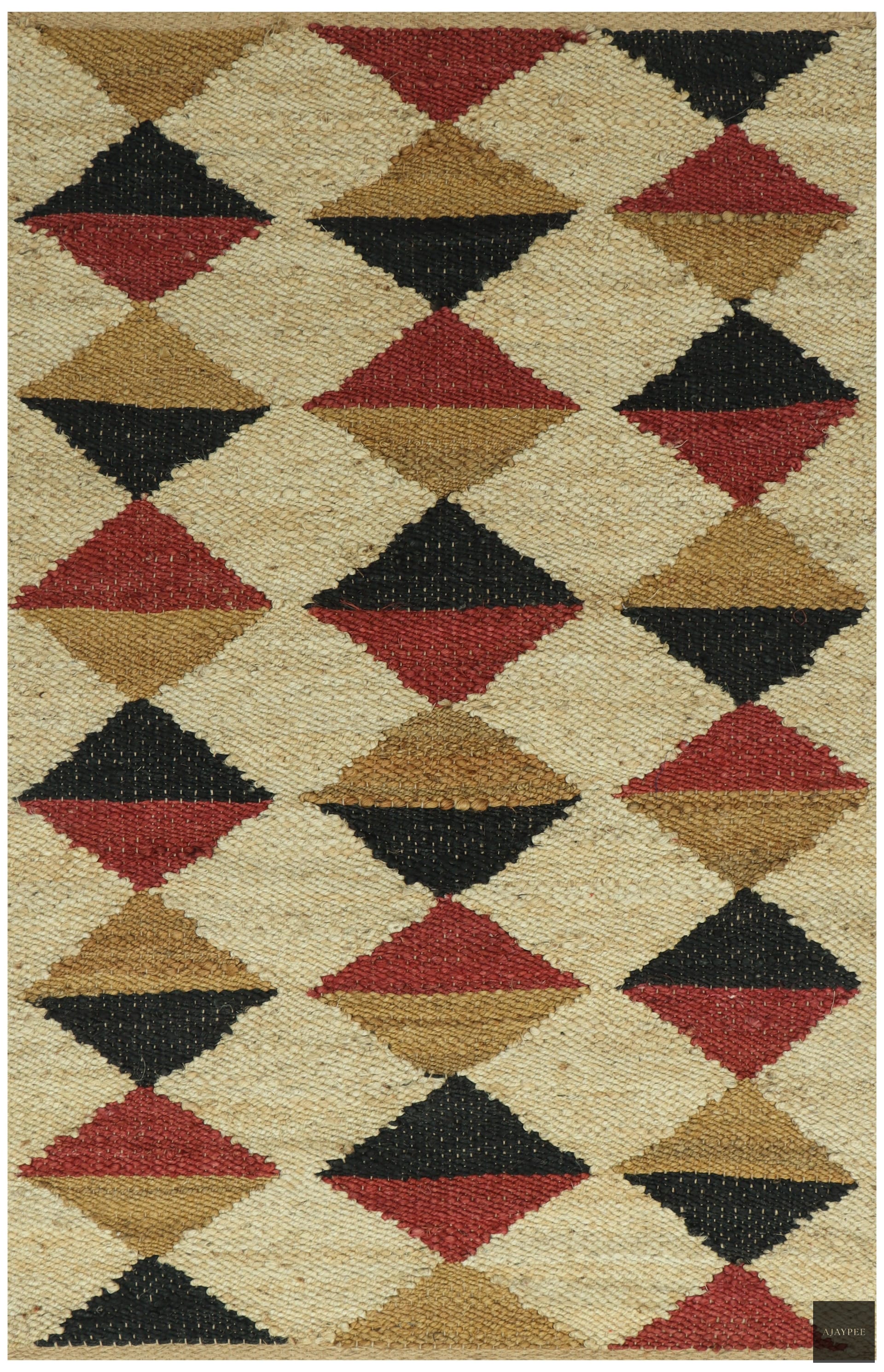 Hemp Handwoven Rug_Lewis - Hemp - Hand Woven - Ajaypee Carpets (Thumbnail 2)