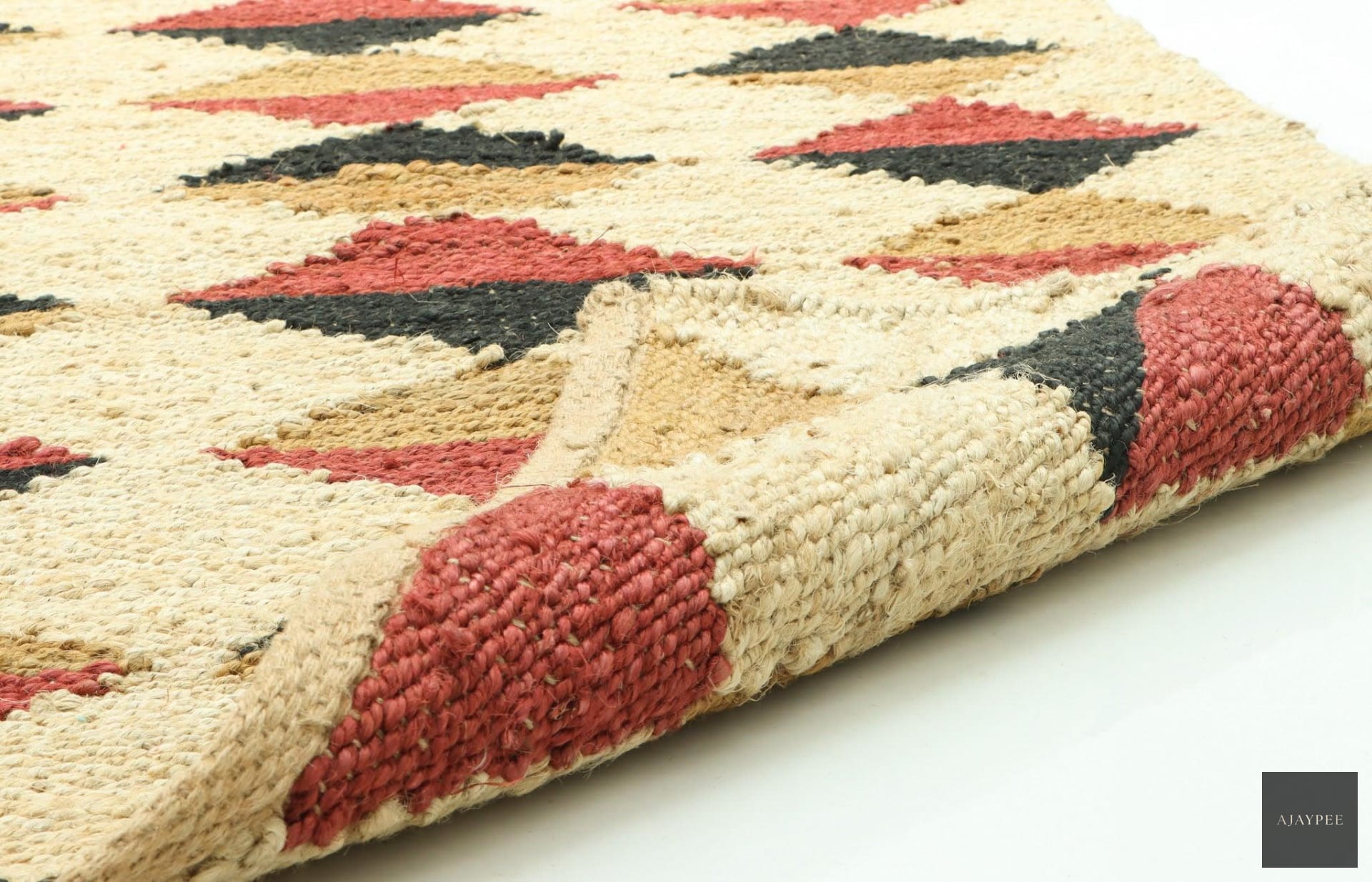 Hemp Handwoven Rug_Lewis - Hemp - Hand Woven - Ajaypee Carpets (Thumbnail 3)