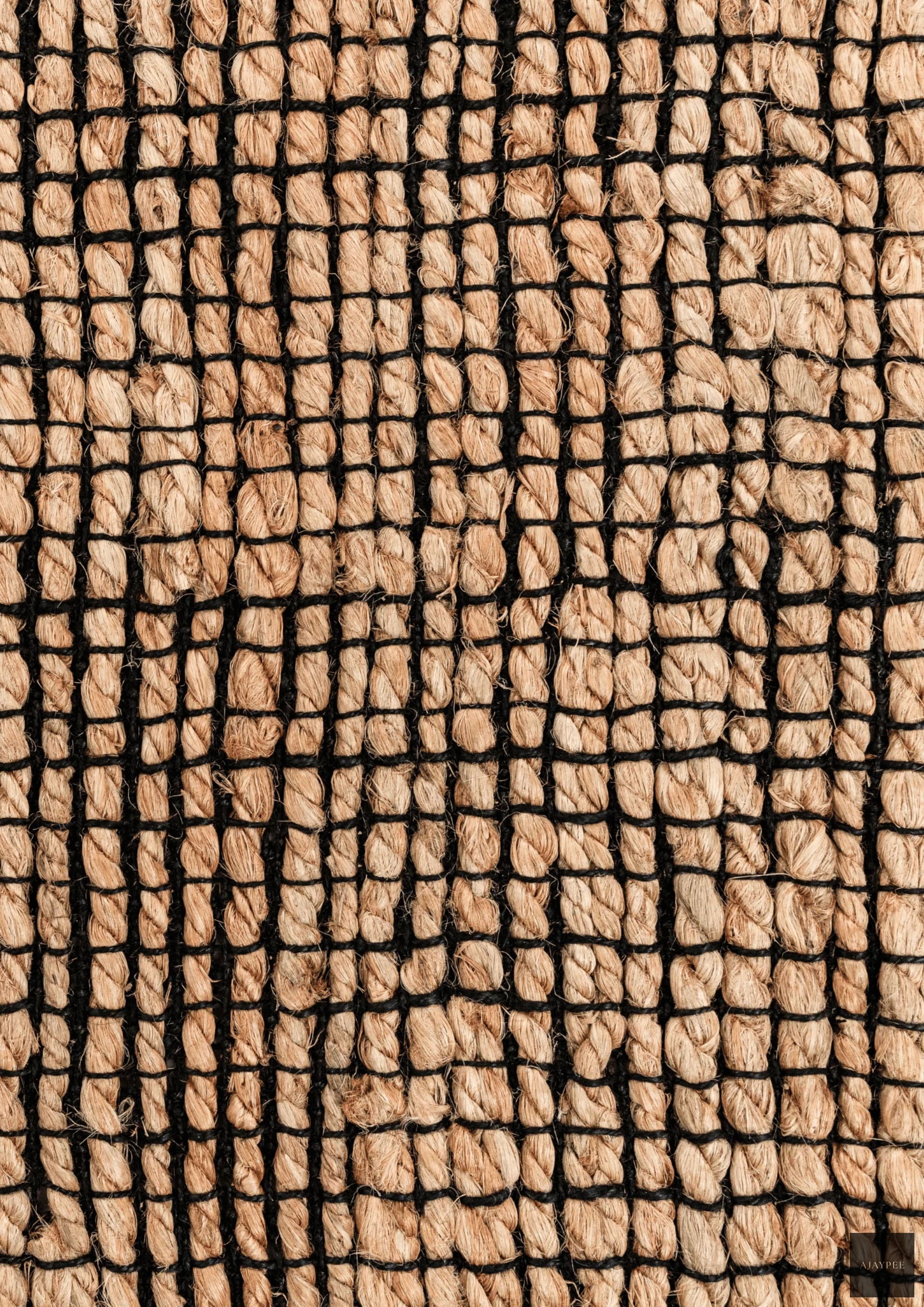 Hemp Handwoven Rug_Sutra - Jute - Flatweave - Ajaypee Carpets (Thumbnail 2)