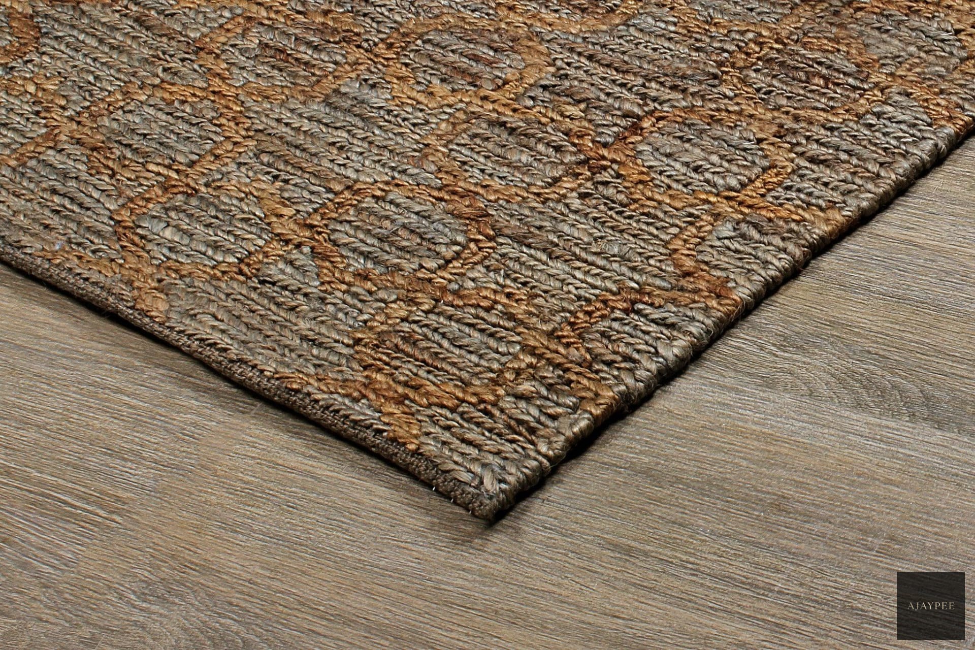 Hemp HandKnotted Carpet_Kaeh - Jute - Hand Knotted - Ajaypee Carpets (Thumbnail 4)
