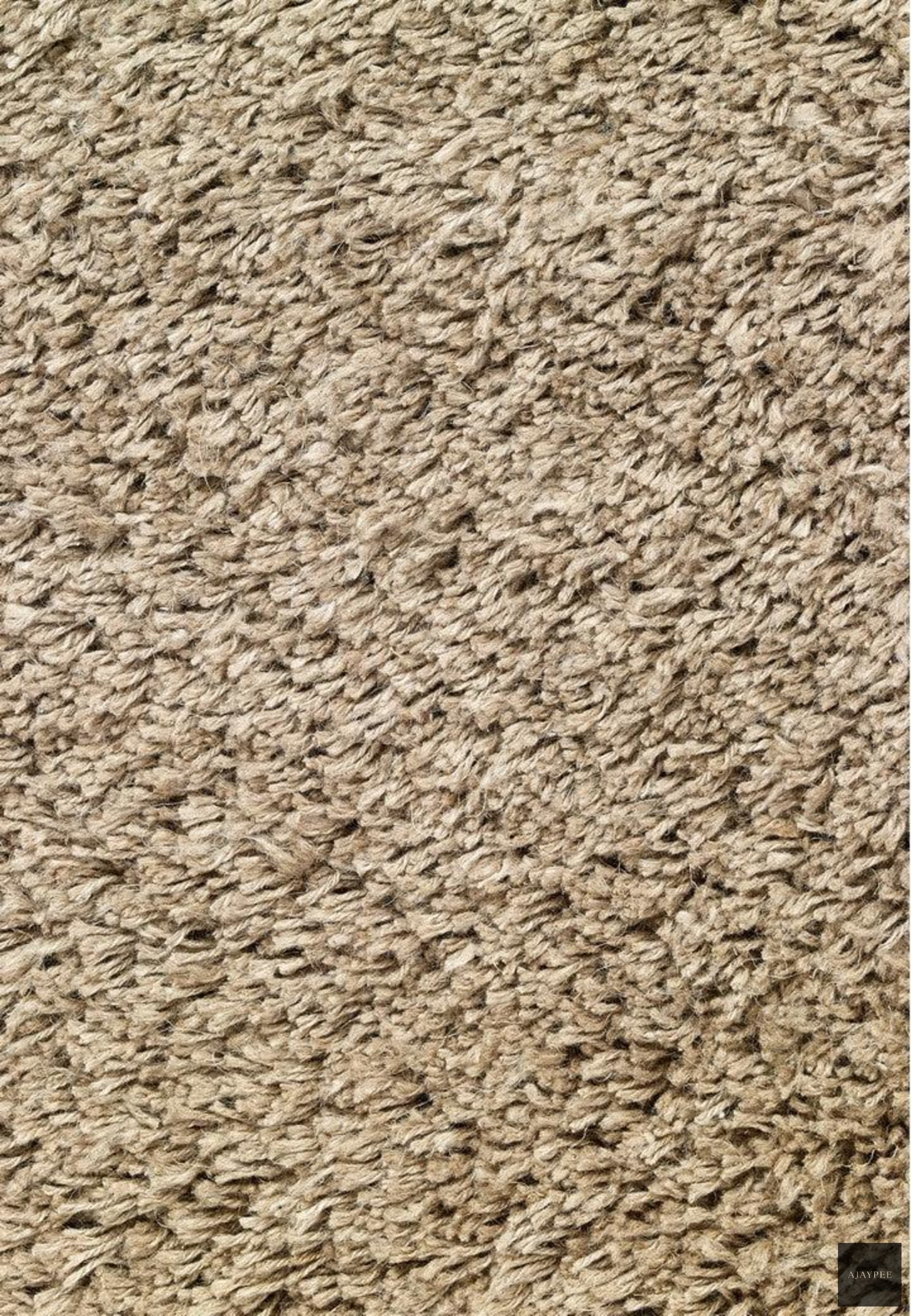Linen Handwoven Rug _ Natural Pile – Hemp Flatweave handmade carpet by Ajaypee Carpets