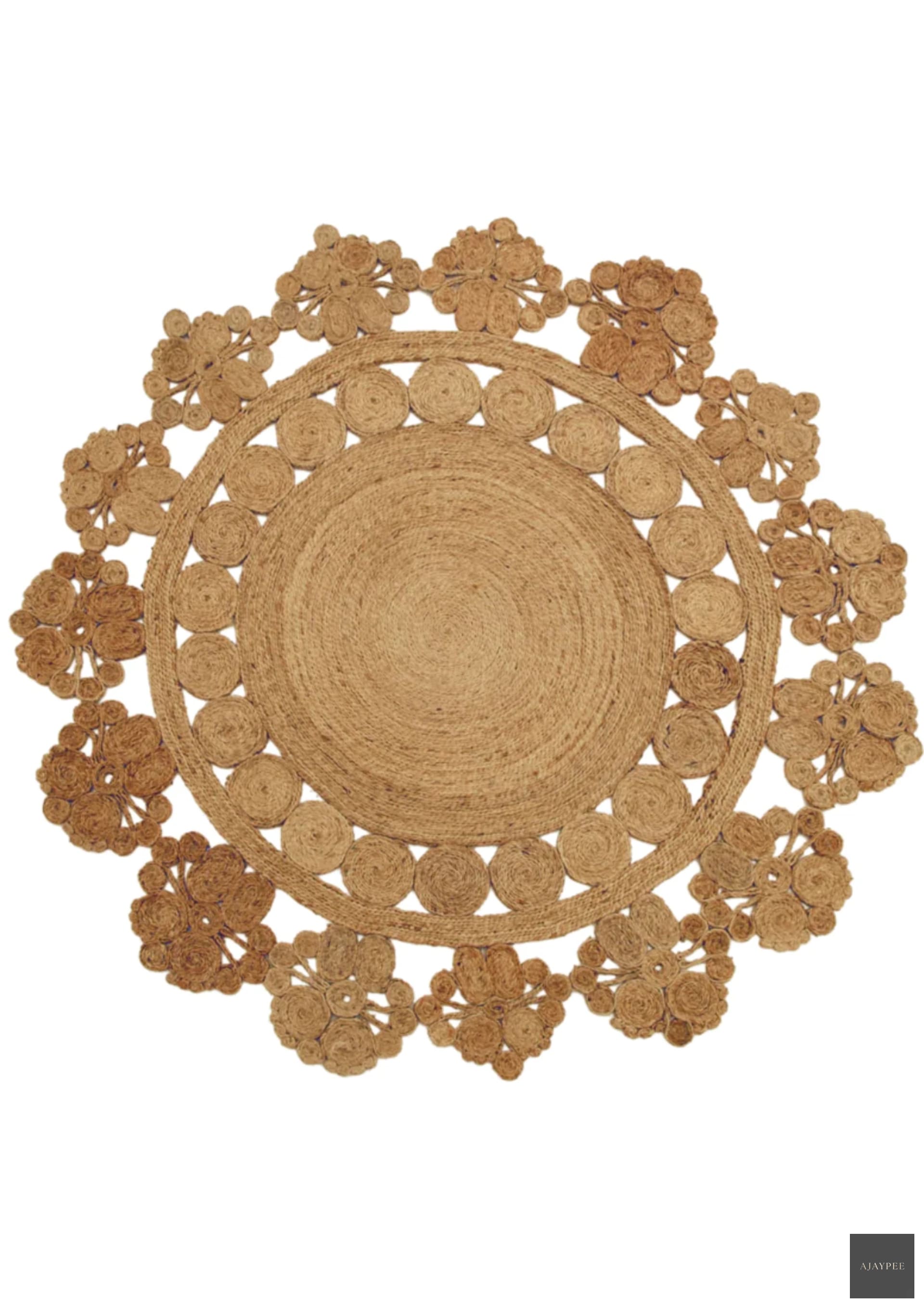 Ooty: Hemp Handwoven – Hemp Hand Woven handmade carpet by Ajaypee Carpets