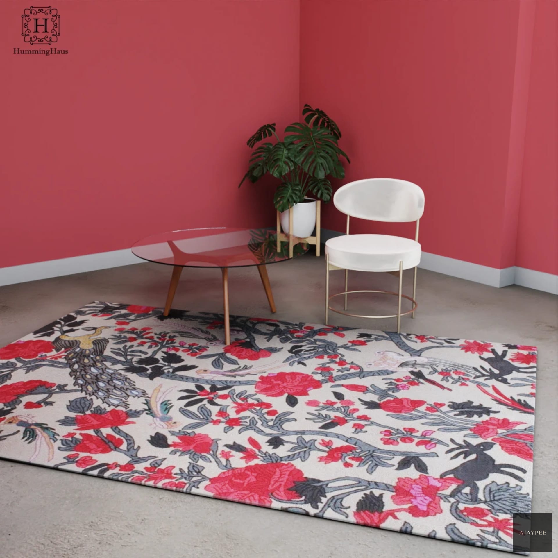 Wool HandTufted Carpet_Selva - Cotton - Hand Tufted - Ajaypee Carpets (Thumbnail 2)