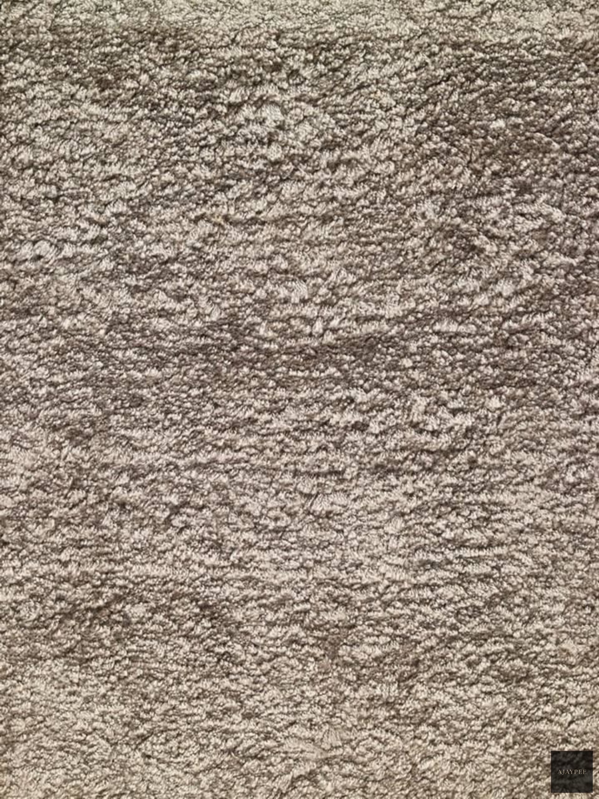 Viscose HandKnotted Carpet_ Pile Grey - Cotton - Hand Knotted - Ajaypee Carpets (Detail)