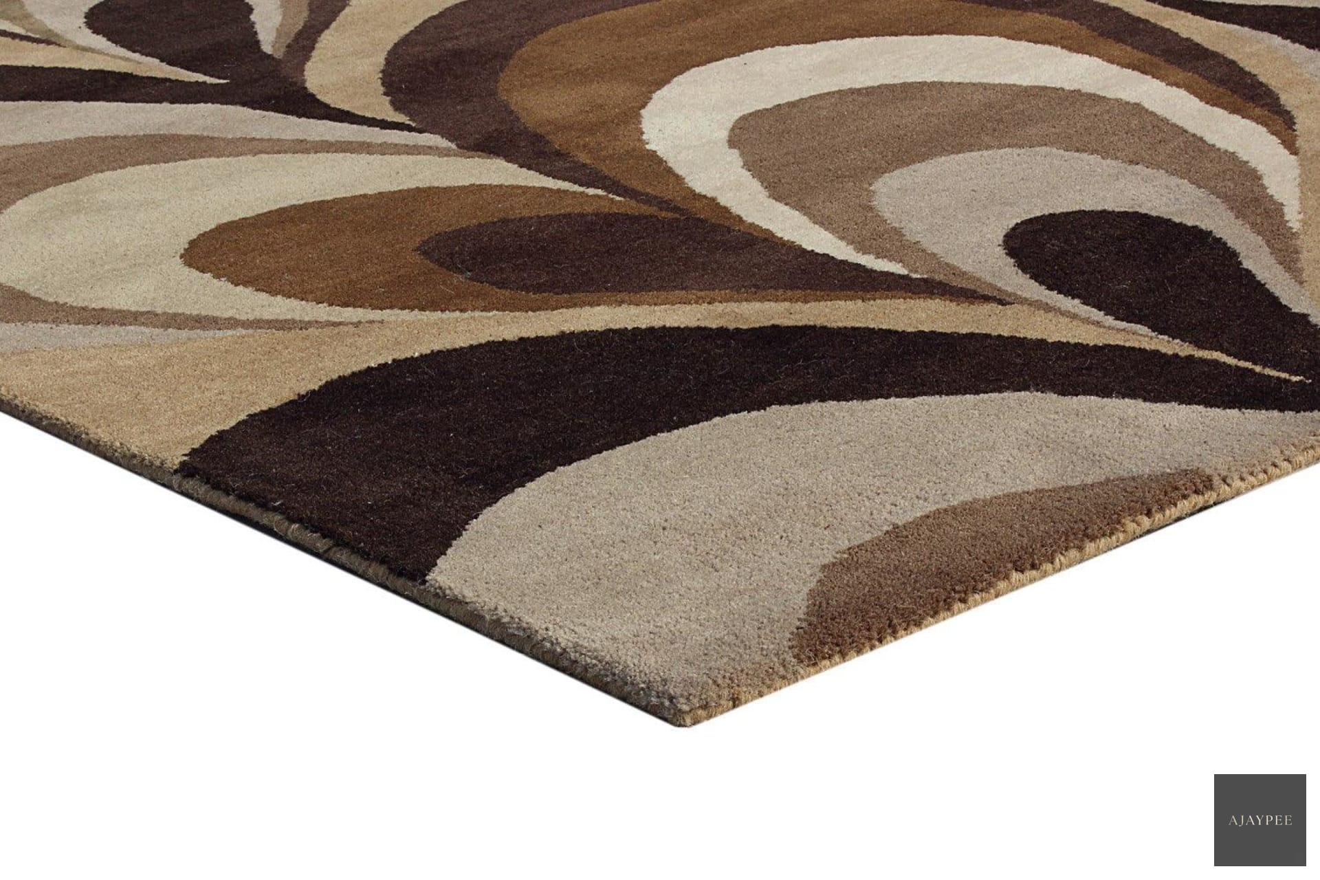 Wool HandTufted Carpet-Flot - Cotton - Hand Knotted - Ajaypee Carpets (Thumbnail 2)