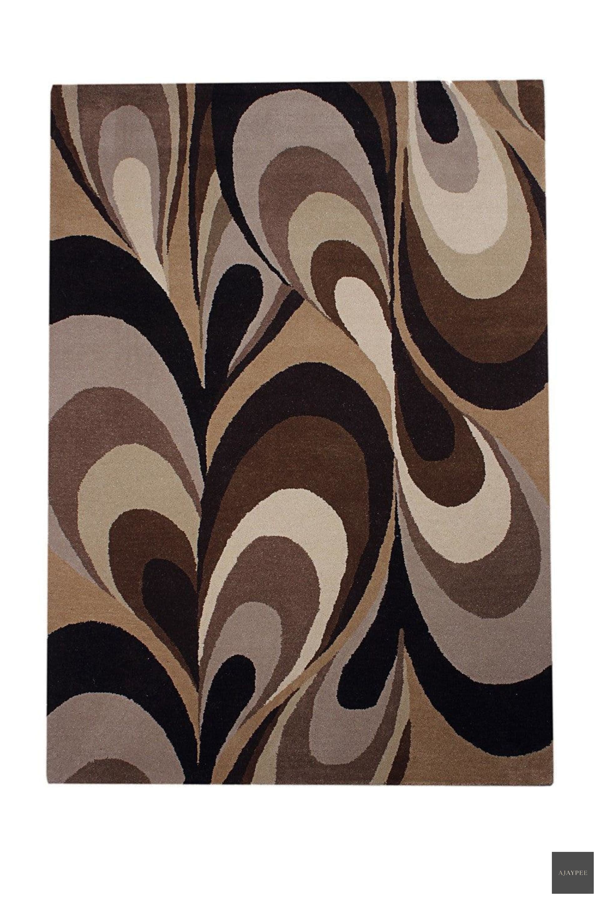 Wool HandTufted Carpet-Flot - Cotton - Hand Knotted - Ajaypee Carpets (Thumbnail 3)