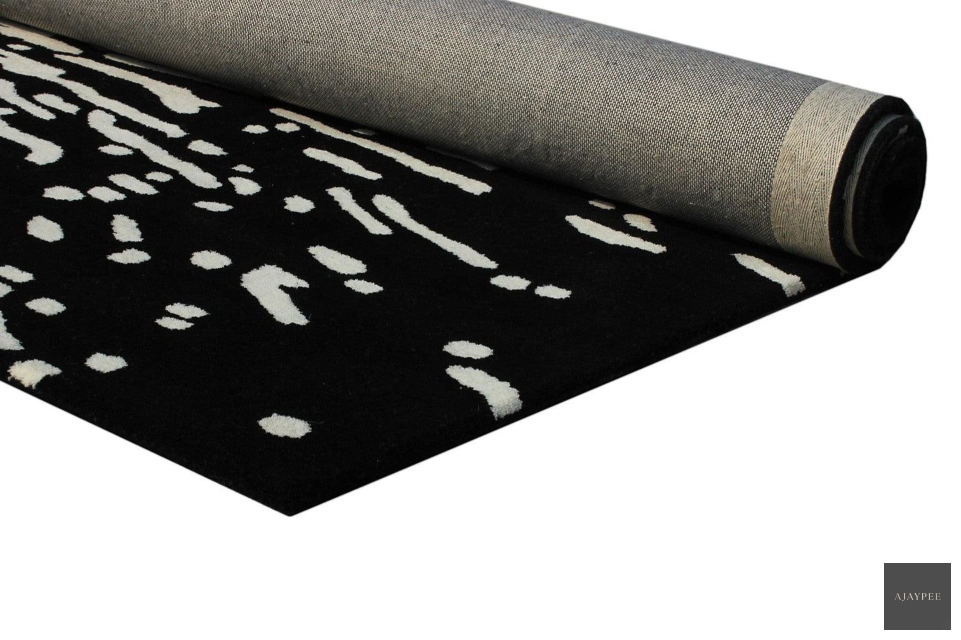 Wool HandTufted Carpet: Hojas - Cotton - Hand Tufted - Ajaypee Carpets (Thumbnail 2)