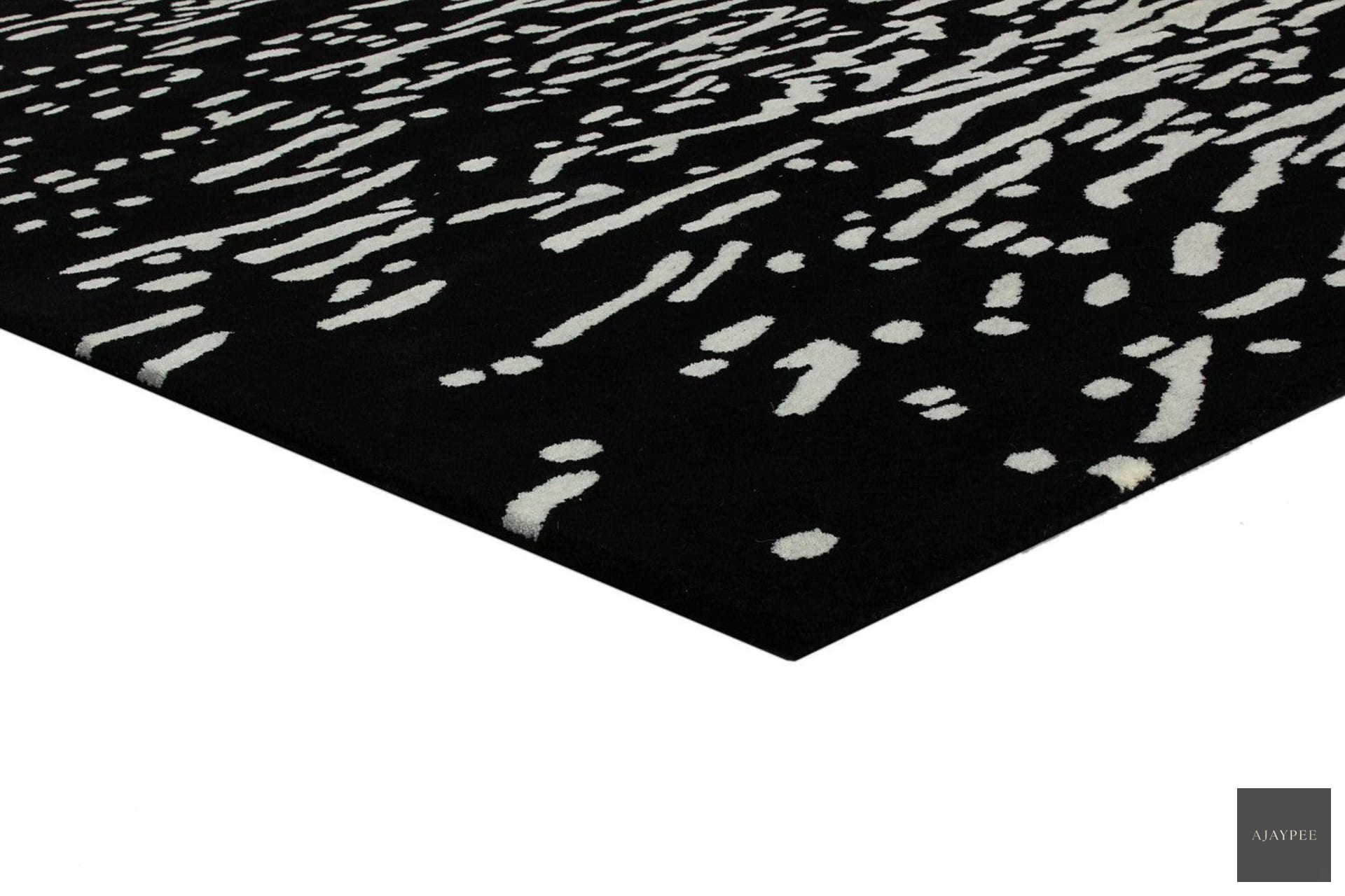 Wool HandTufted Carpet: Hojas - Cotton - Hand Tufted - Ajaypee Carpets (Thumbnail 4)