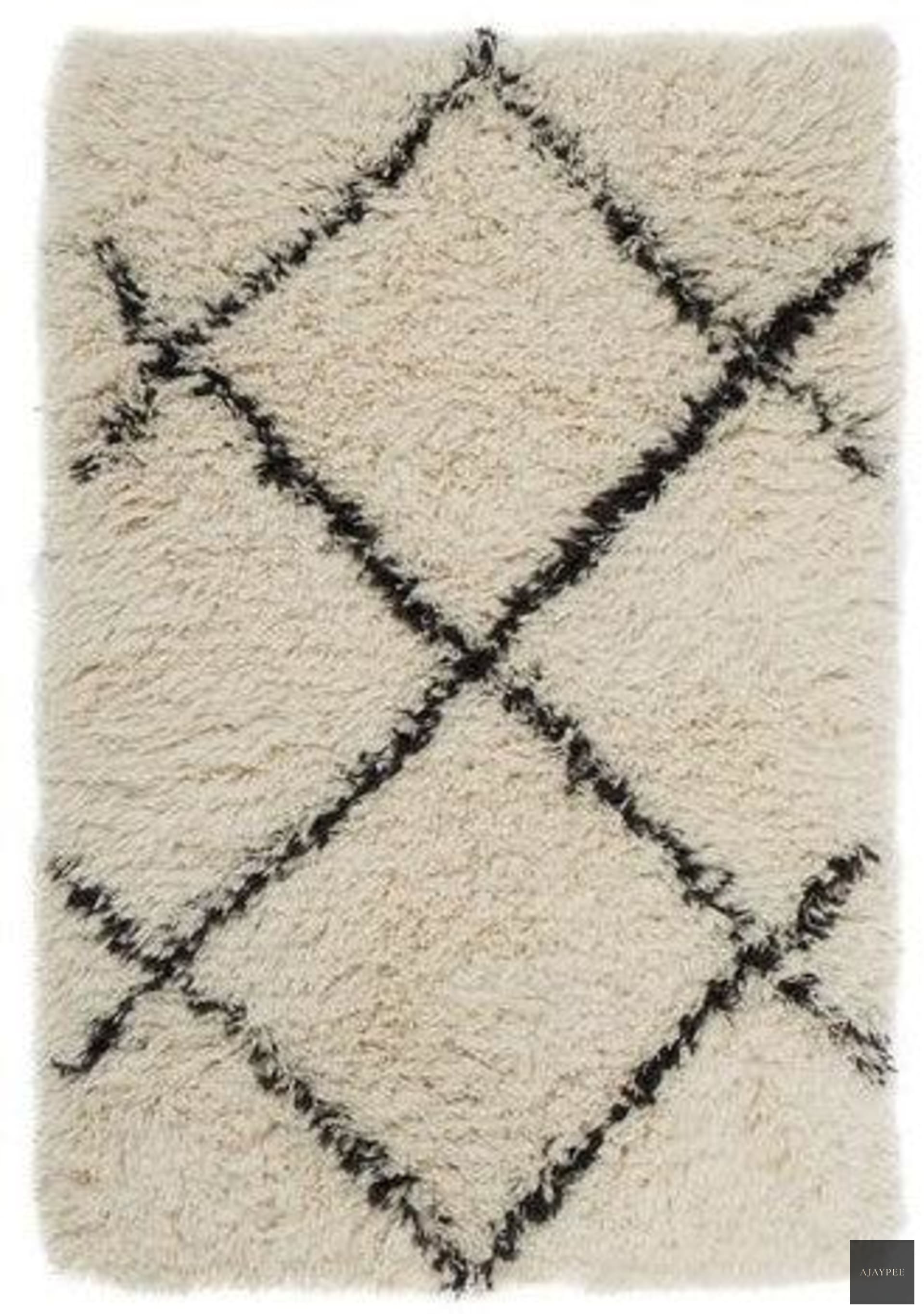 Wool Handtufted Carpet - Moda Putty - Cotton - Hand Woven - Ajaypee Carpets (Thumbnail 2)