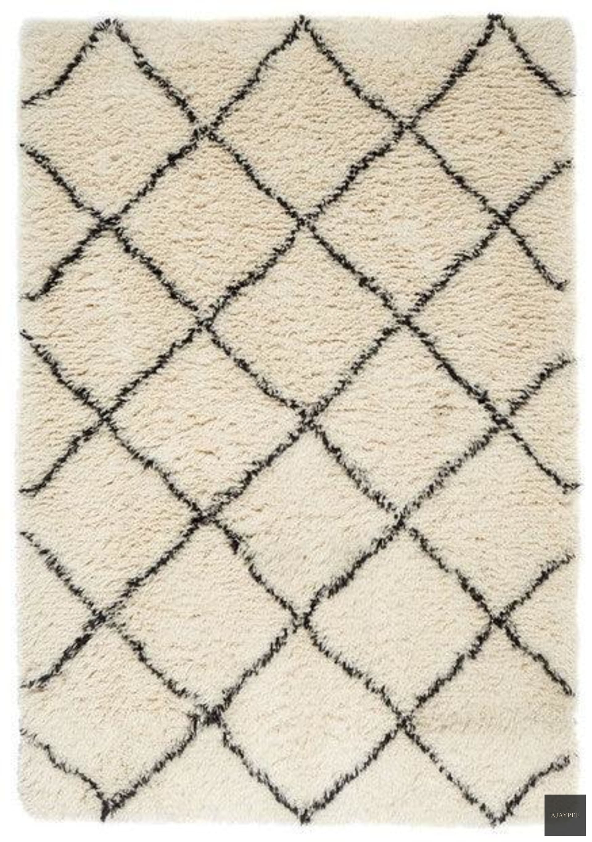 Wool Handtufted Carpet - Moda Putty - Cotton - Hand Woven - Ajaypee Carpets (Thumbnail 5)