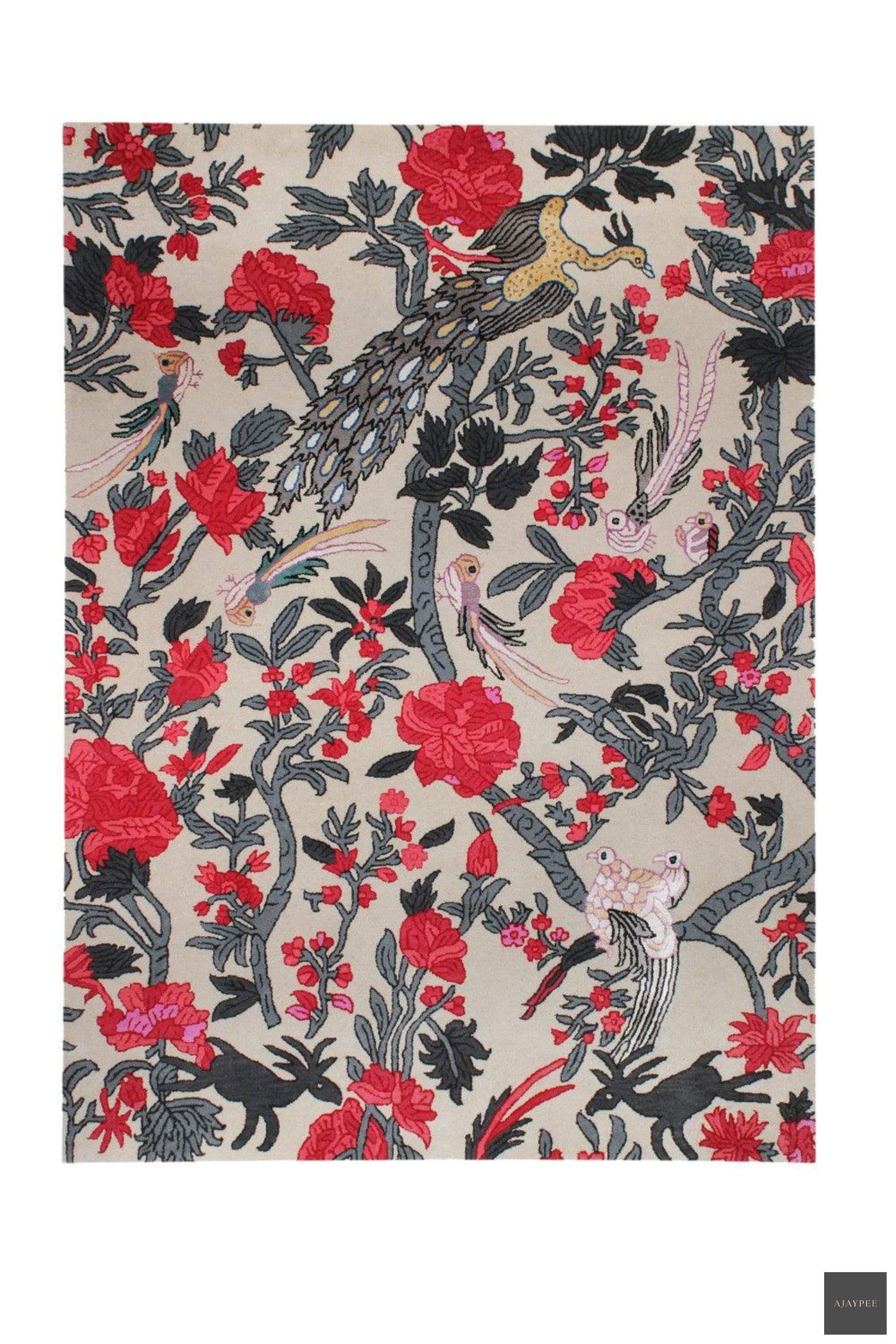Wool HandTufted Carpet-Selva - Cotton - Hand Knotted - Ajaypee Carpets (Thumbnail 3)