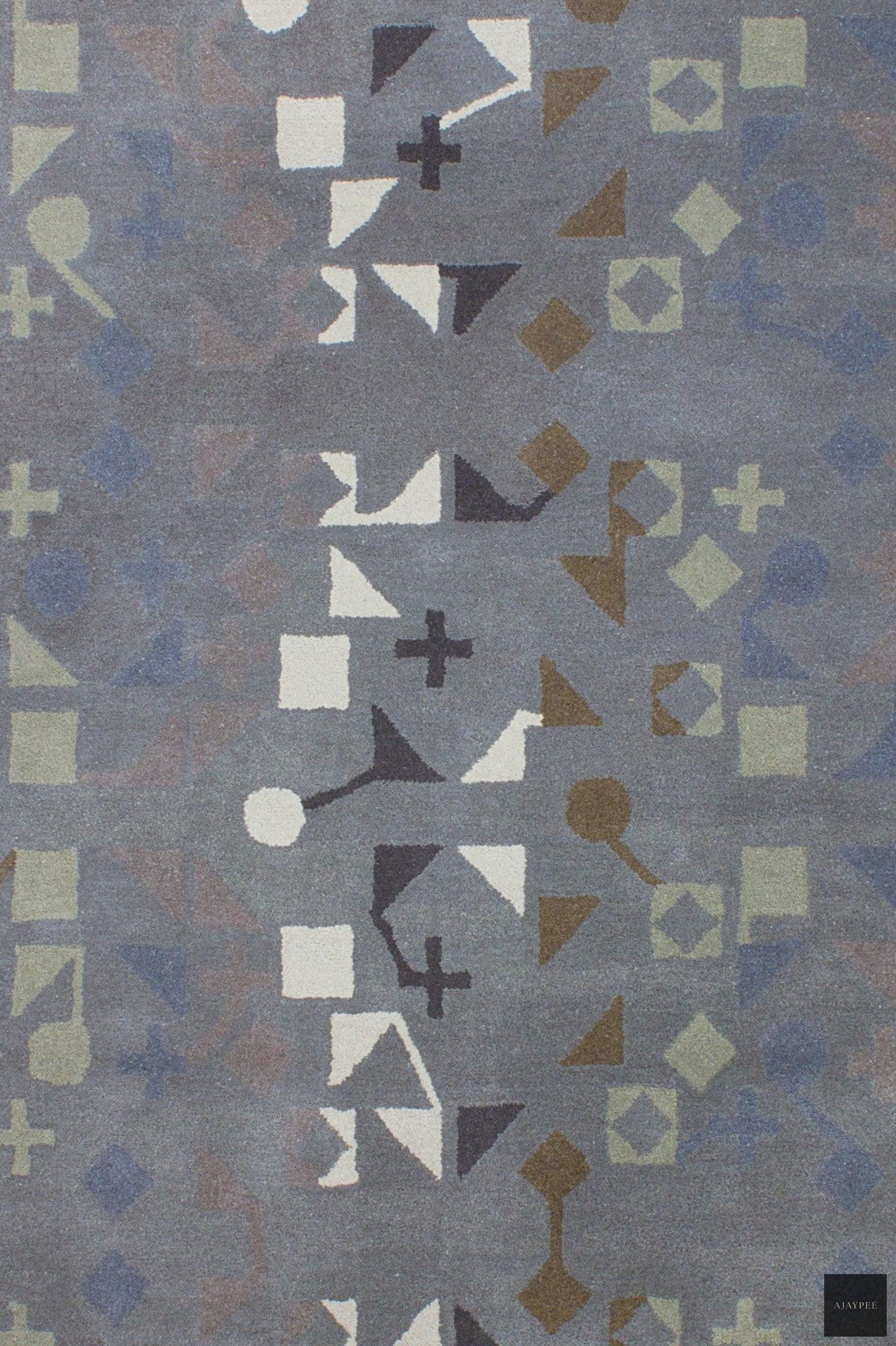 Wool HandTufted Carpet-Wog - Cotton - Hand Tufted - Ajaypee Carpets (Thumbnail 5)