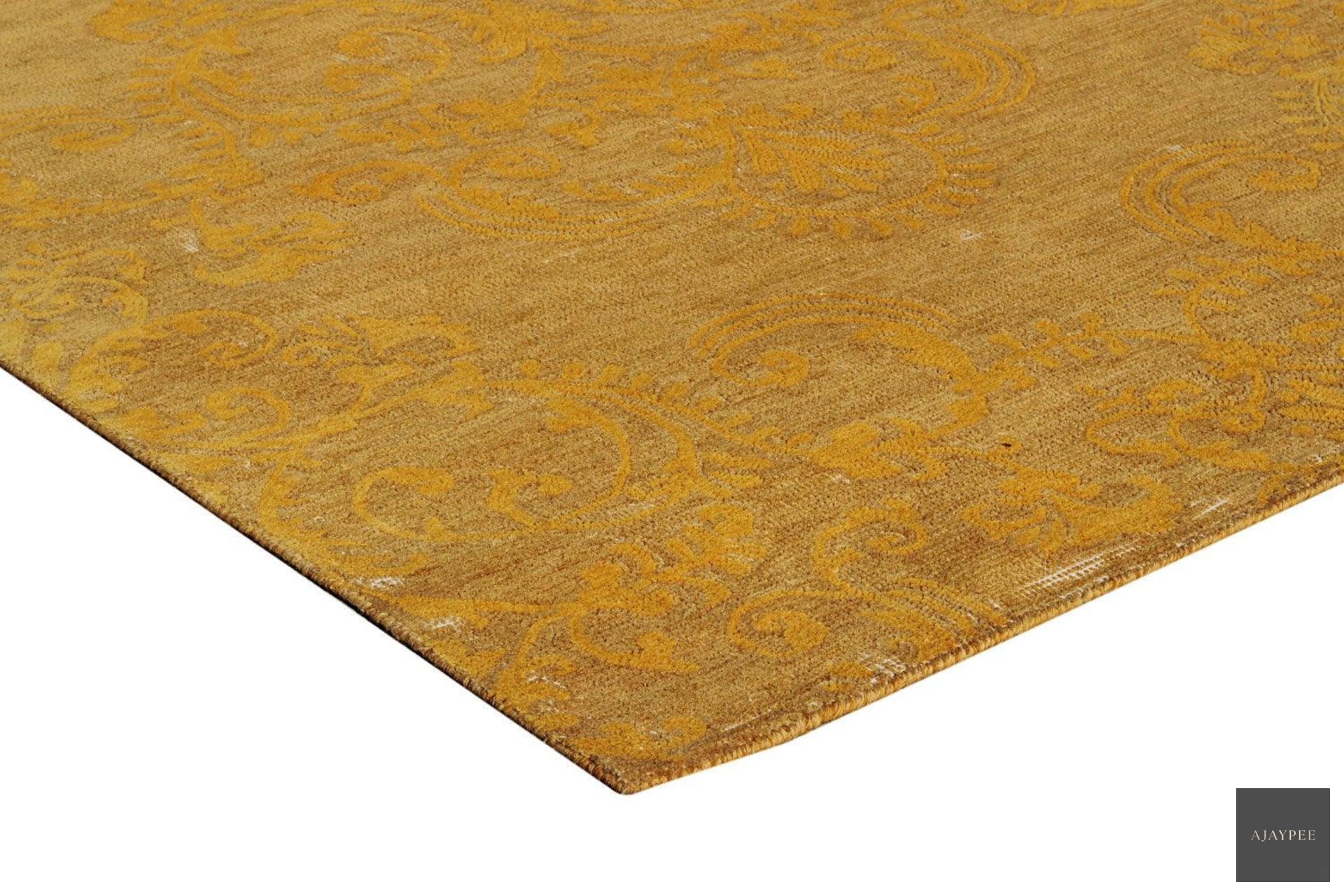 Wool HandTufted Carpet-Yelol - Cotton - Hand Tufted - Ajaypee Carpets (Thumbnail 4)