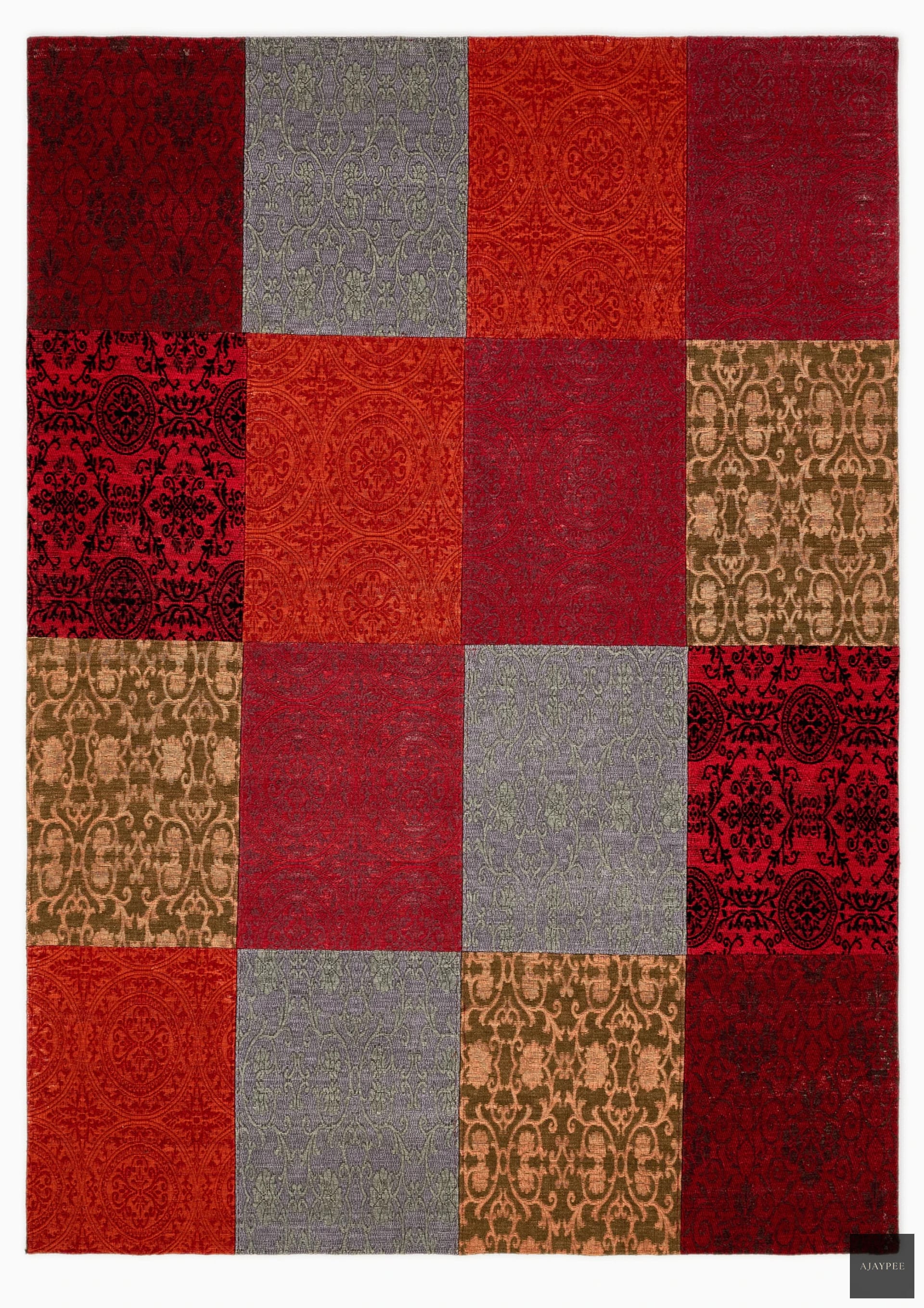 Woolen & Cotton Handtufted Carpet _ Néora - Cotton - Hand Tufted - Ajaypee Carpets