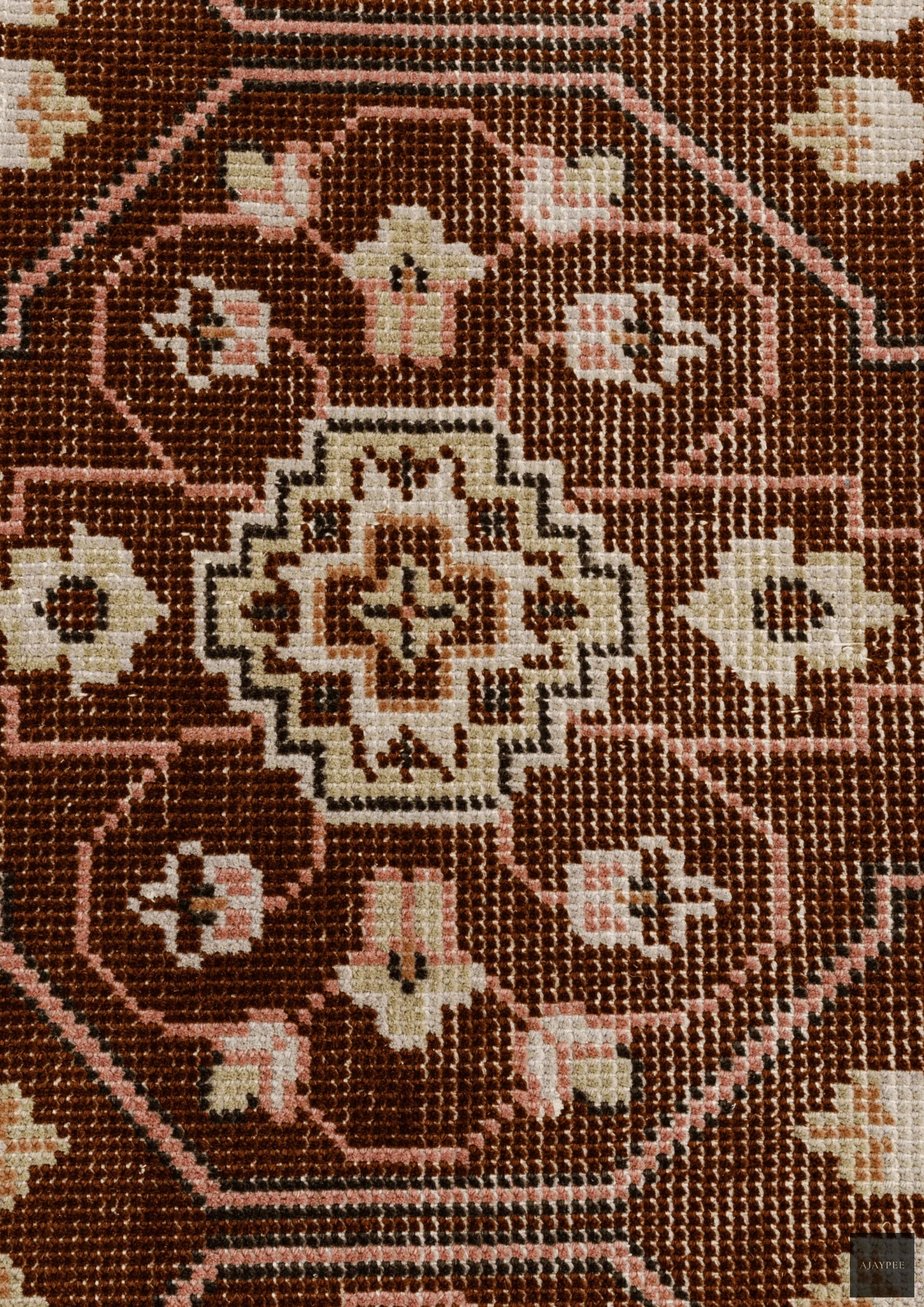 Woolen Handknotted Carpet _ Roskar - Wool - Hand Knotted - Ajaypee Carpets (Thumbnail 2)