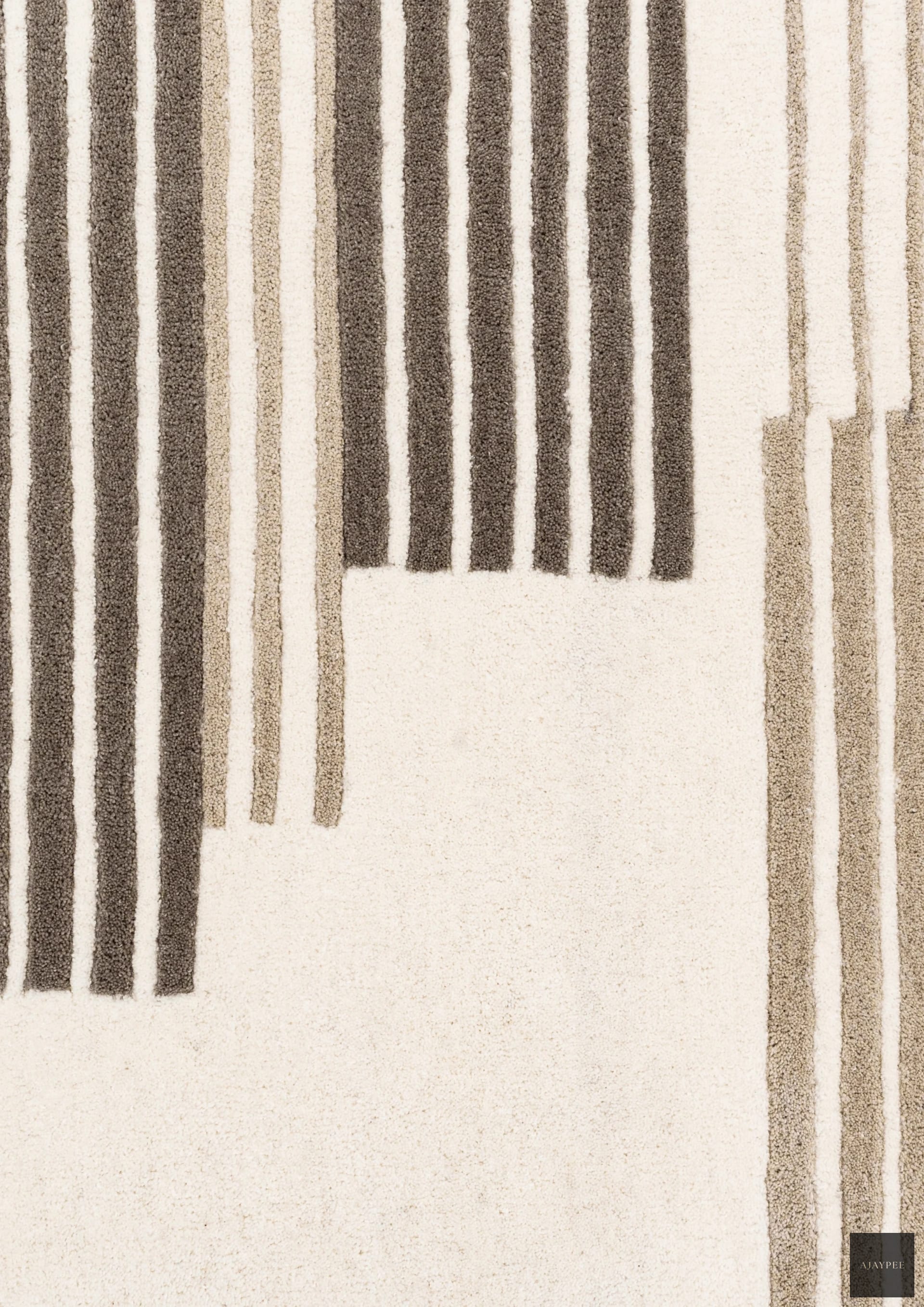 Woolen Hadtufted Carpet _ Strové - Wool - Hand Tufted - Ajaypee Carpets (Thumbnail 3)