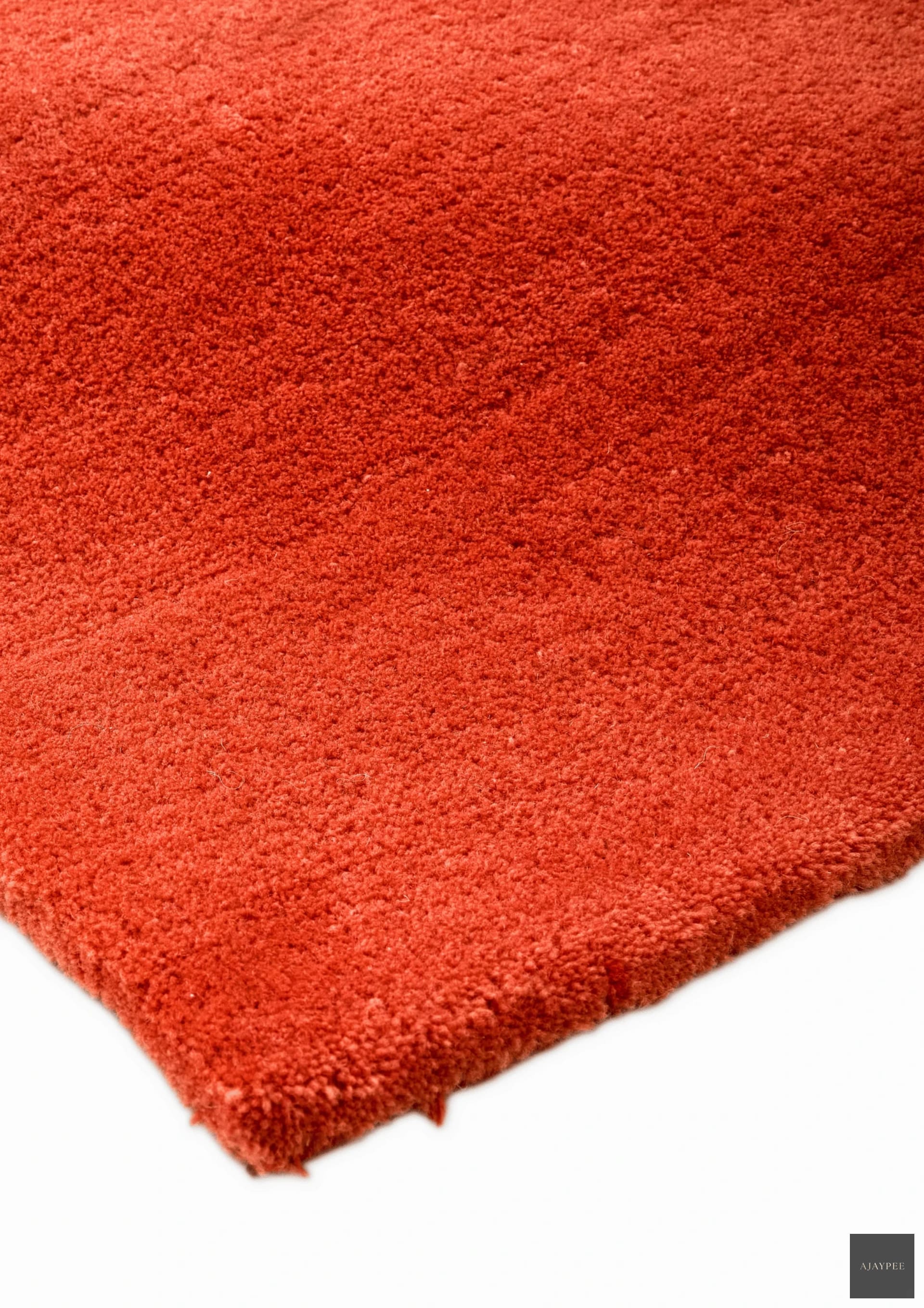 Woolen Handtufted Carpet _ Agni - Cotton - Hand Woven - Ajaypee Carpets (Detail)
