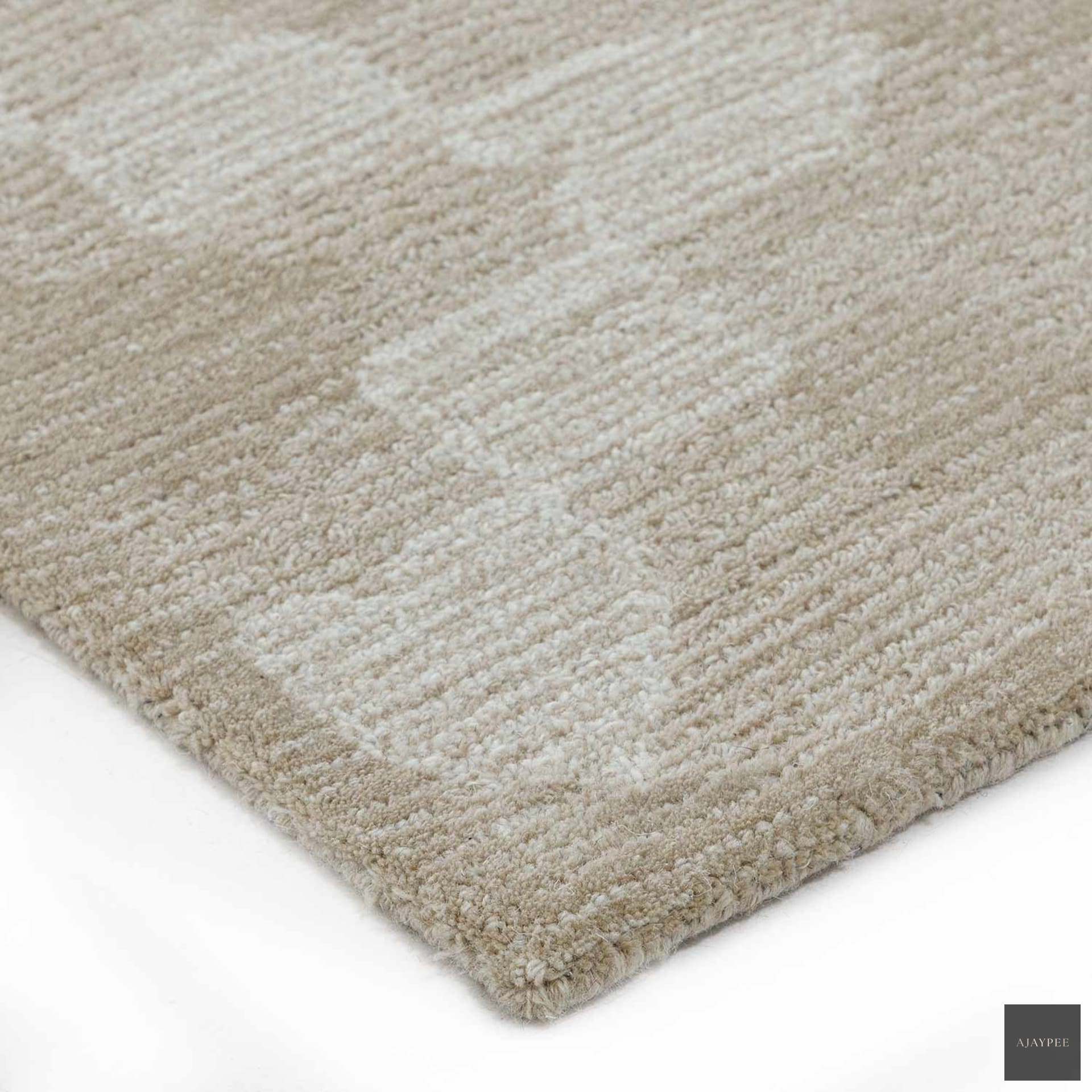 Afharin Hand Tufted Woollen Rug - Cotton - Hand Tufted - Ajaypee Carpets (Thumbnail 3)