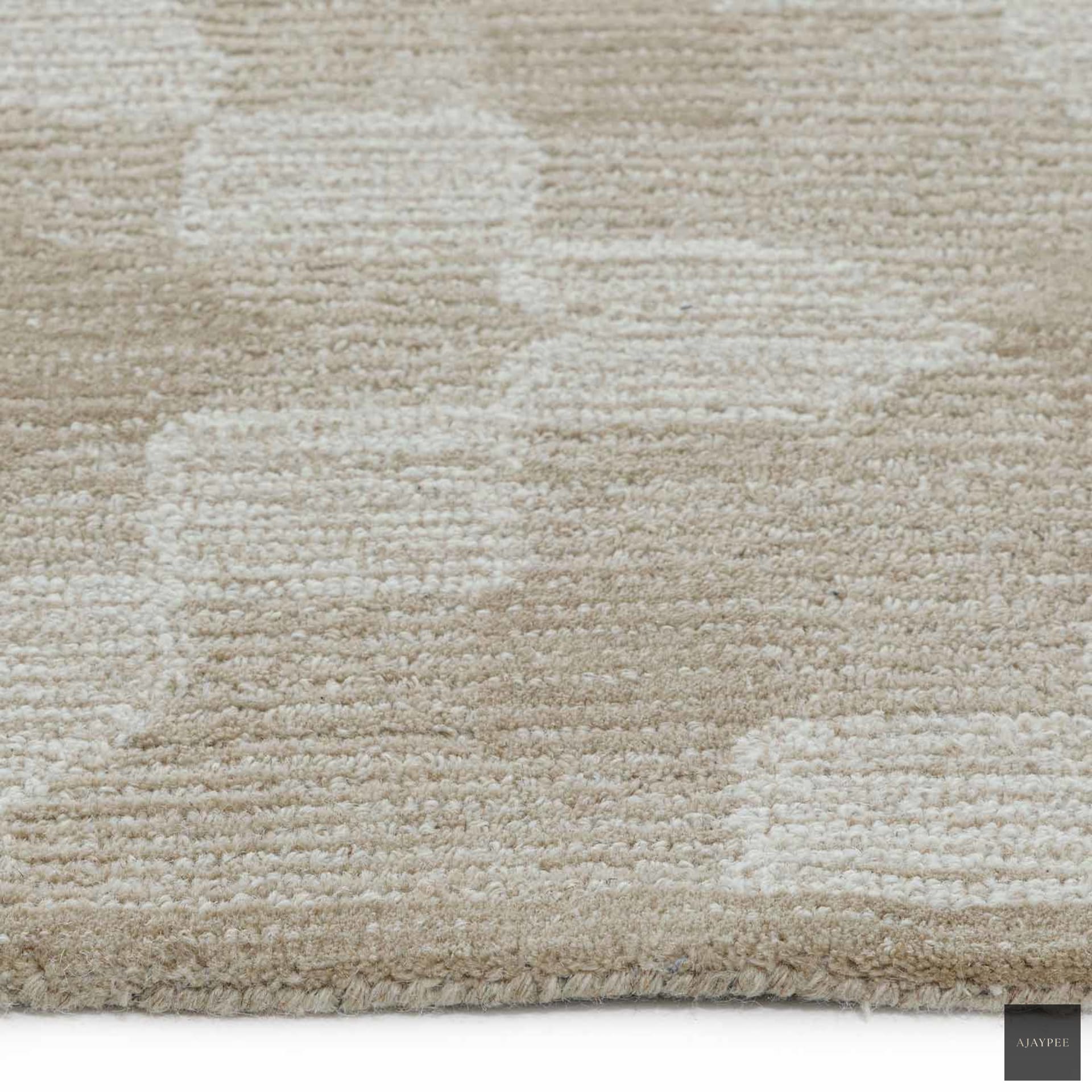 Afharin Hand Tufted Woollen Rug - Cotton - Hand Tufted - Ajaypee Carpets (Thumbnail 5)