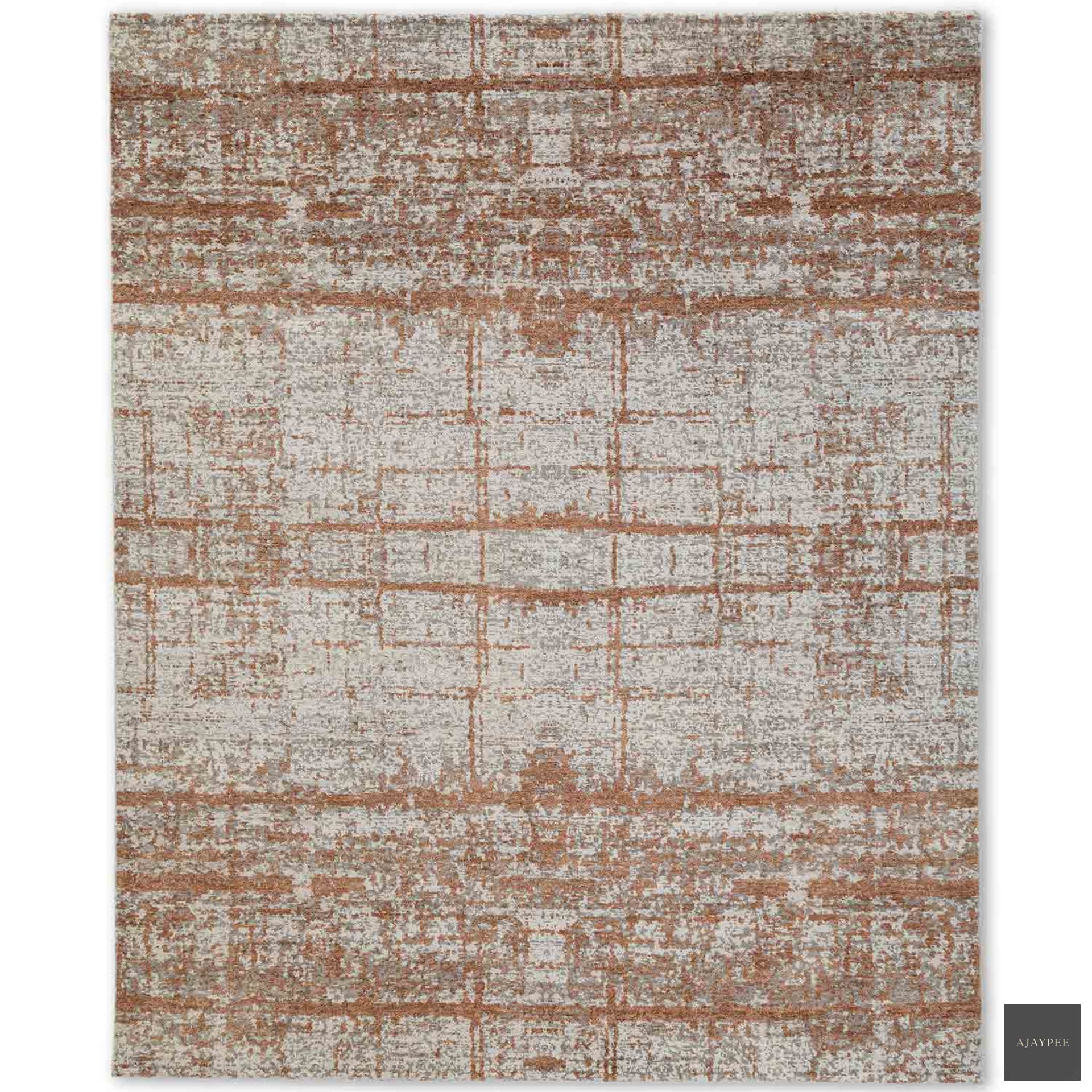 Amilla Hand Knotted Woollen Rug – Cotton Hand Knotted handmade carpet by Ajaypee Carpets