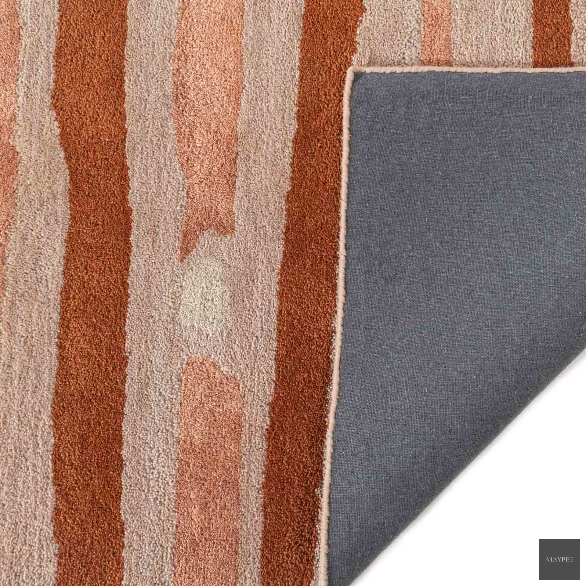 Amui Hand Tufted Woollen Rug - Cotton - Hand Tufted - Ajaypee Carpets (Thumbnail 6)