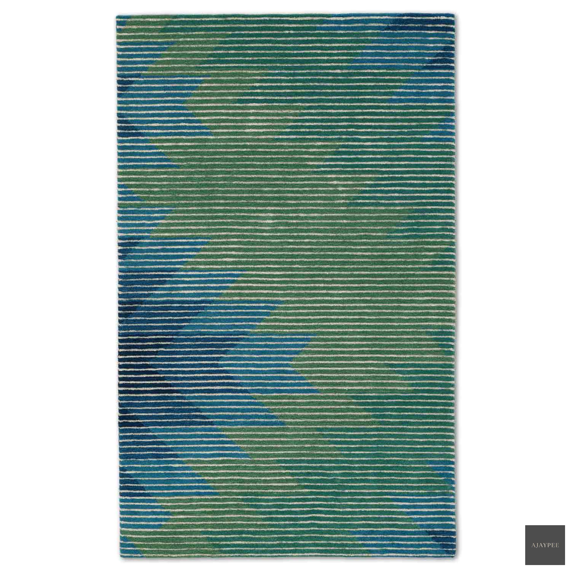 Boldshade Hand Tufted Woollen Rug - Cotton - Kilim - Ajaypee Carpets (Detail)