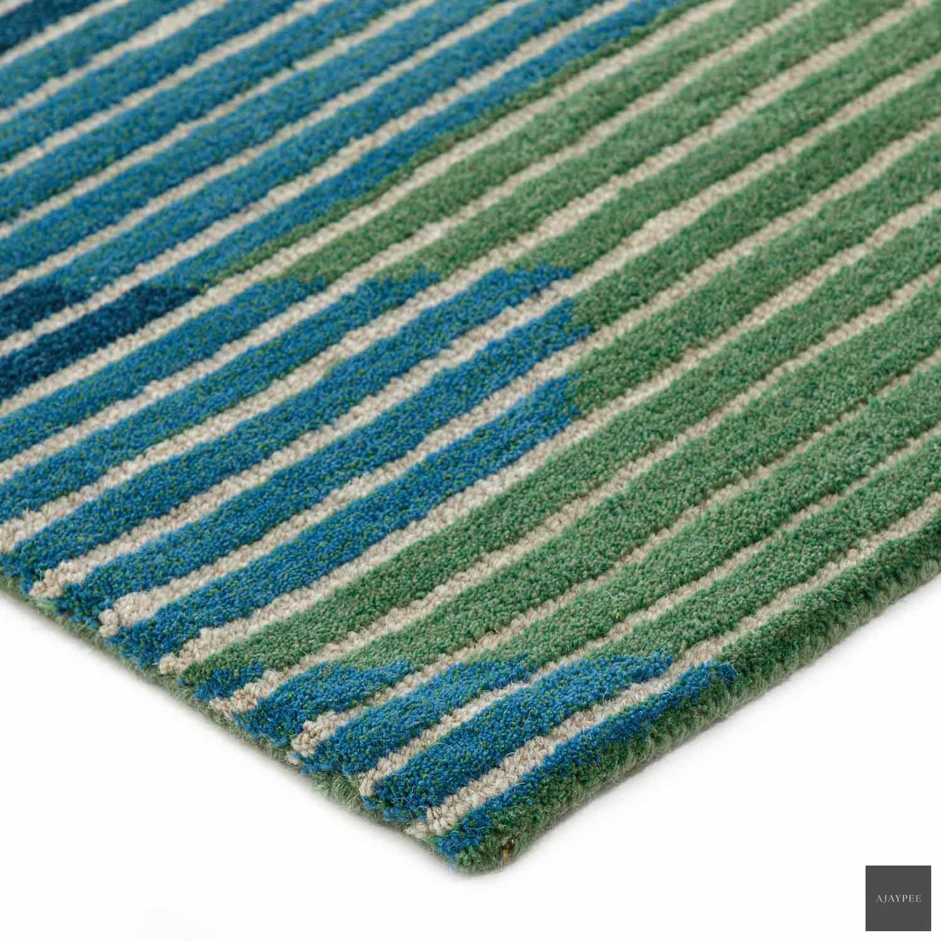 Boldshade Hand Tufted Woollen Rug - Cotton - Kilim - Ajaypee Carpets (Thumbnail 3)