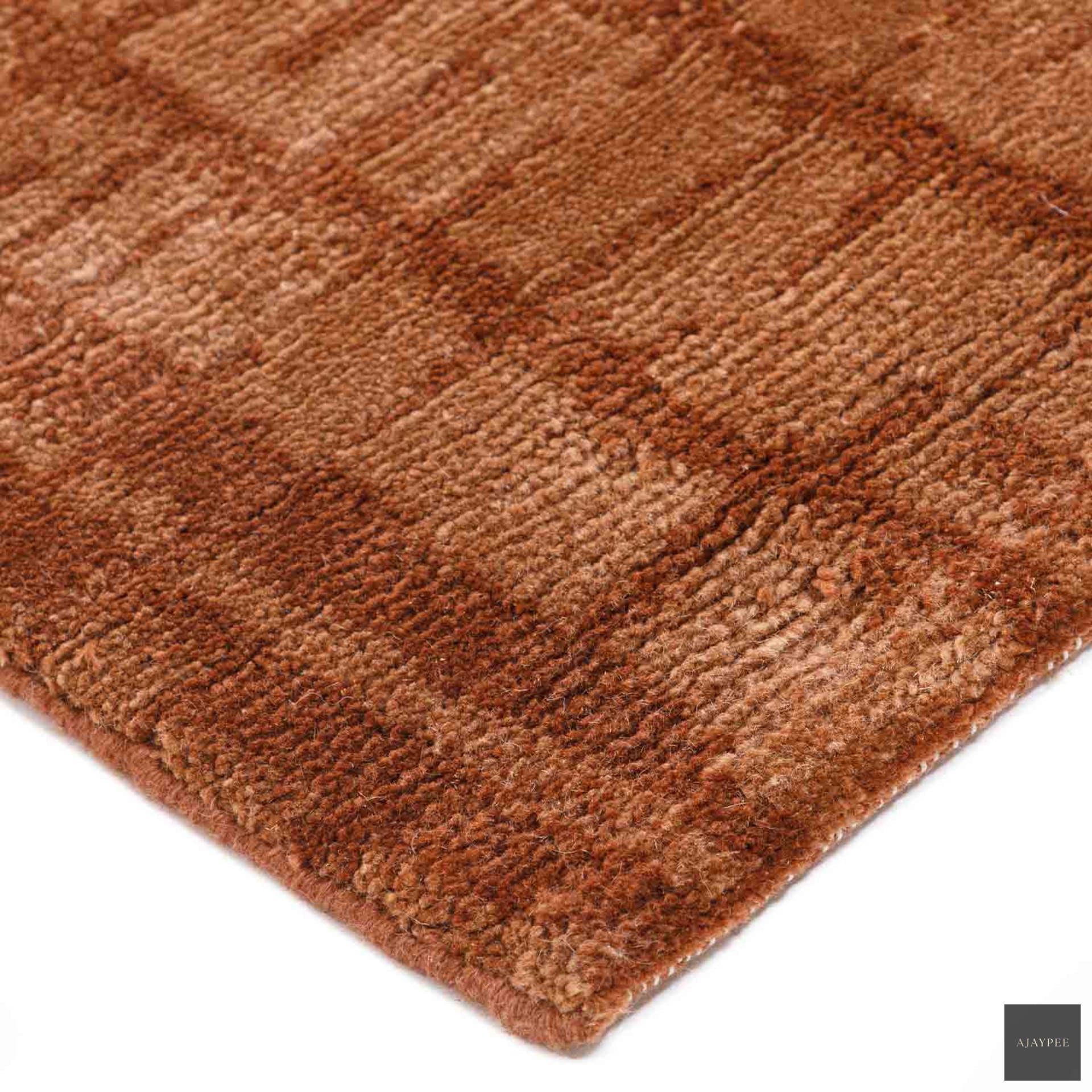 Casablanca Hand Knotted Woollen Rug - Cotton - Hand Knotted - Ajaypee Carpets (Detail)