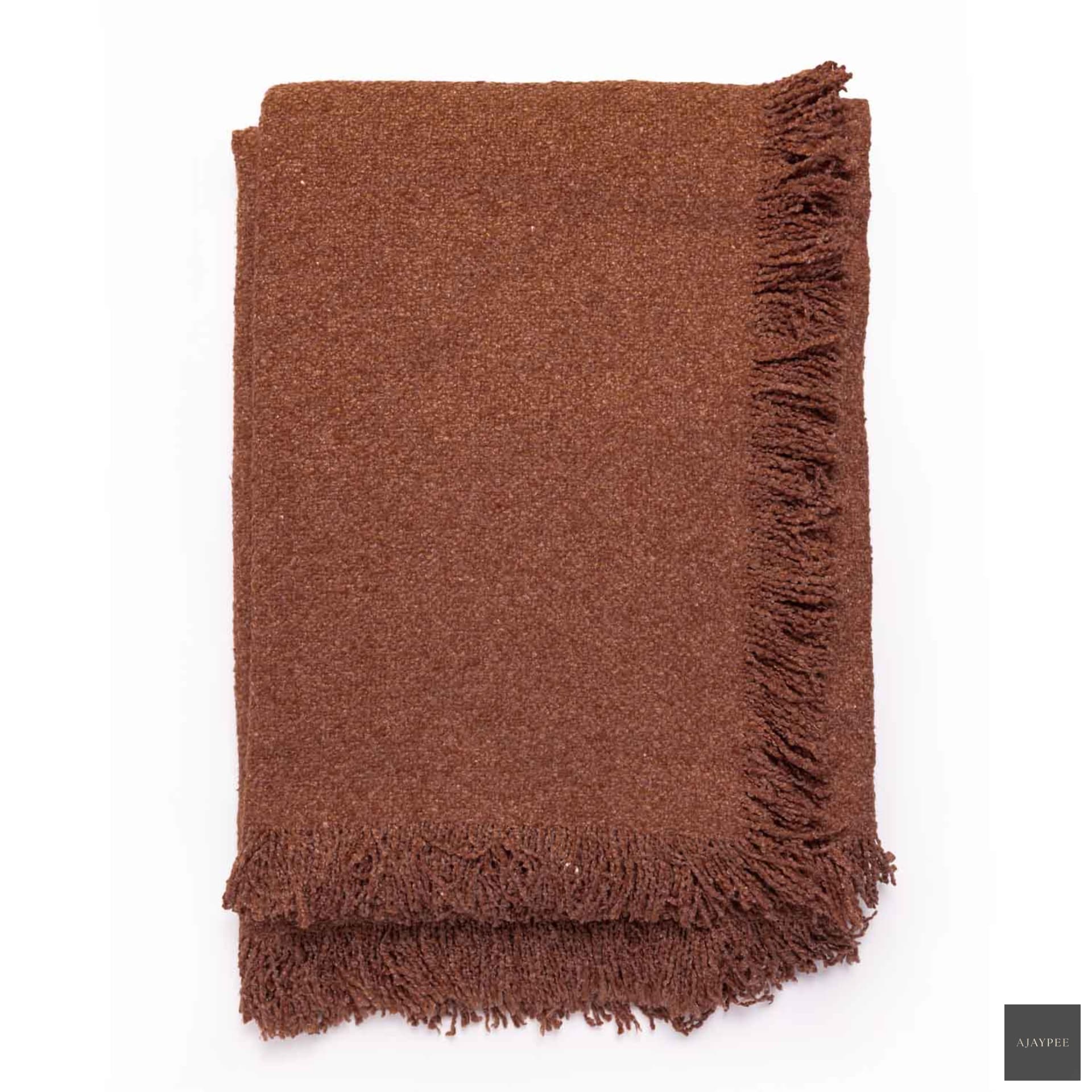 Barka Cotton Dobby Throw - Cotton - Hand Woven - Ajaypee Carpets (Detail)