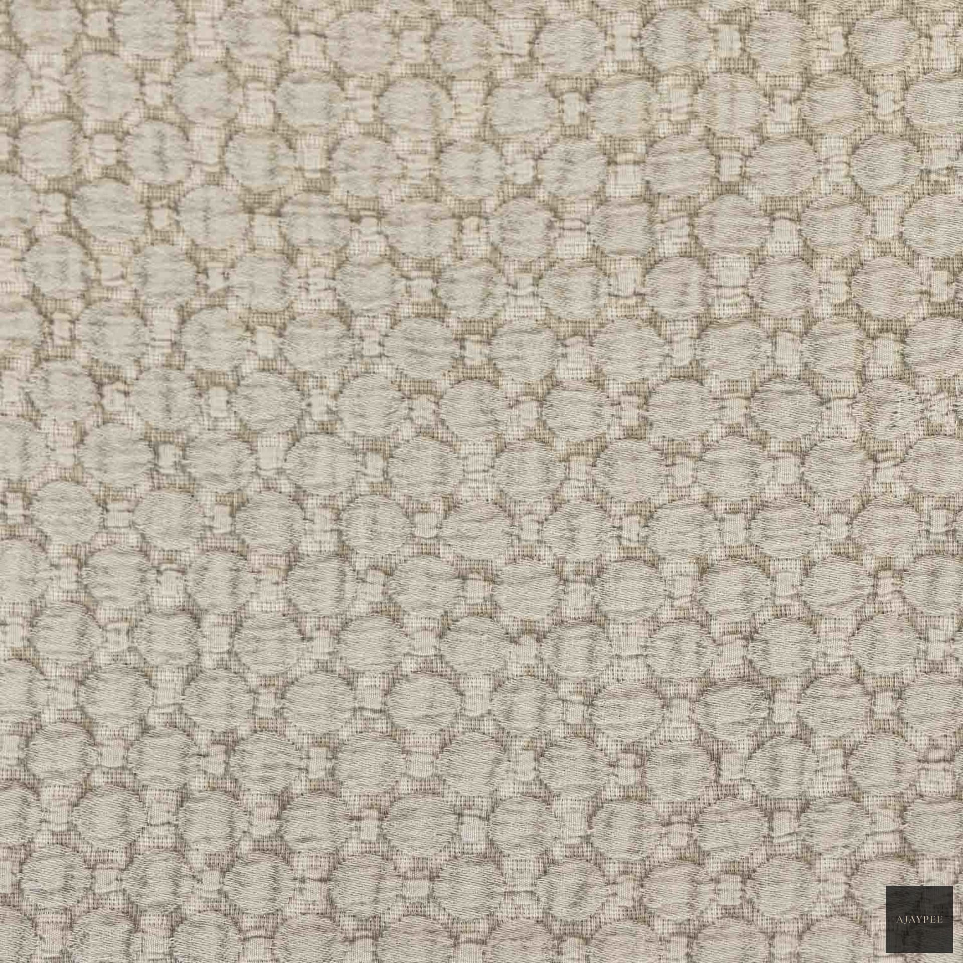 Chevron Cotton Jacquard Throw - Cotton - Hand Woven - Ajaypee Carpets (Thumbnail 3)