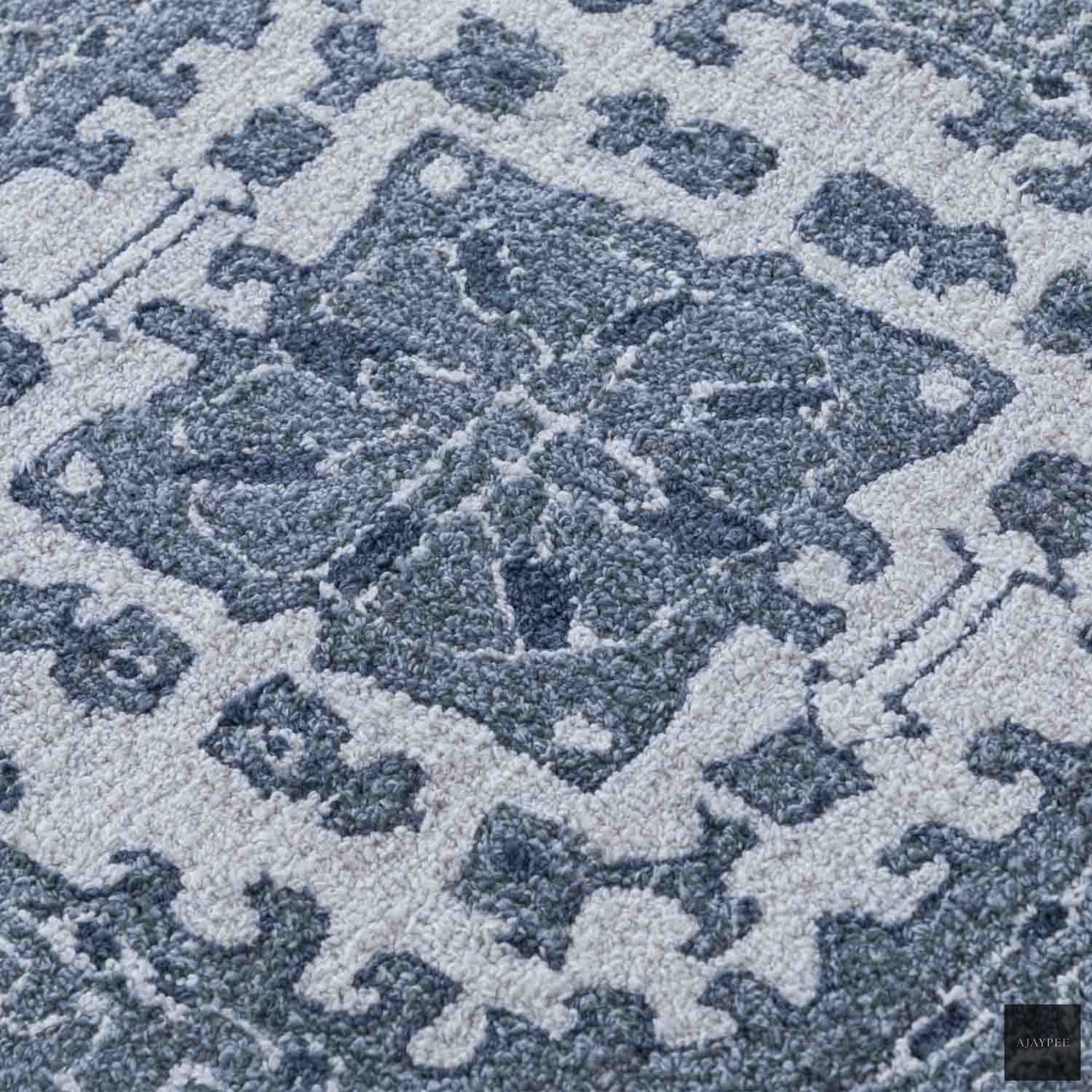 Dalila Hand Tufted Polyester Rug - Cotton - Hand Tufted - Ajaypee Carpets (Thumbnail 4)