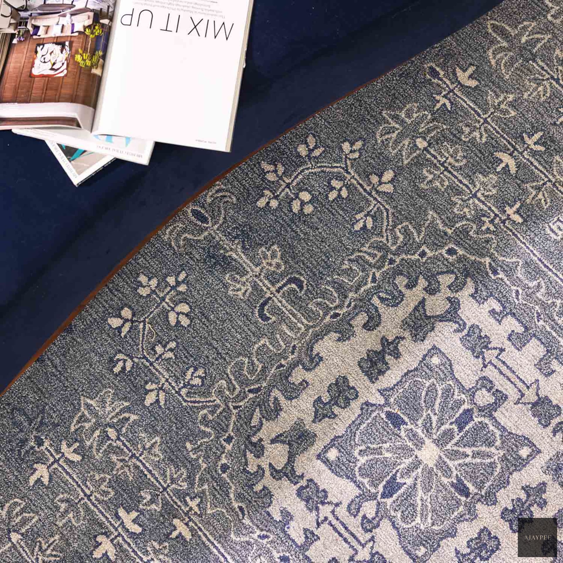 Dalila Hand Tufted Polyester Rug - Cotton - Hand Tufted - Ajaypee Carpets (Thumbnail 5)