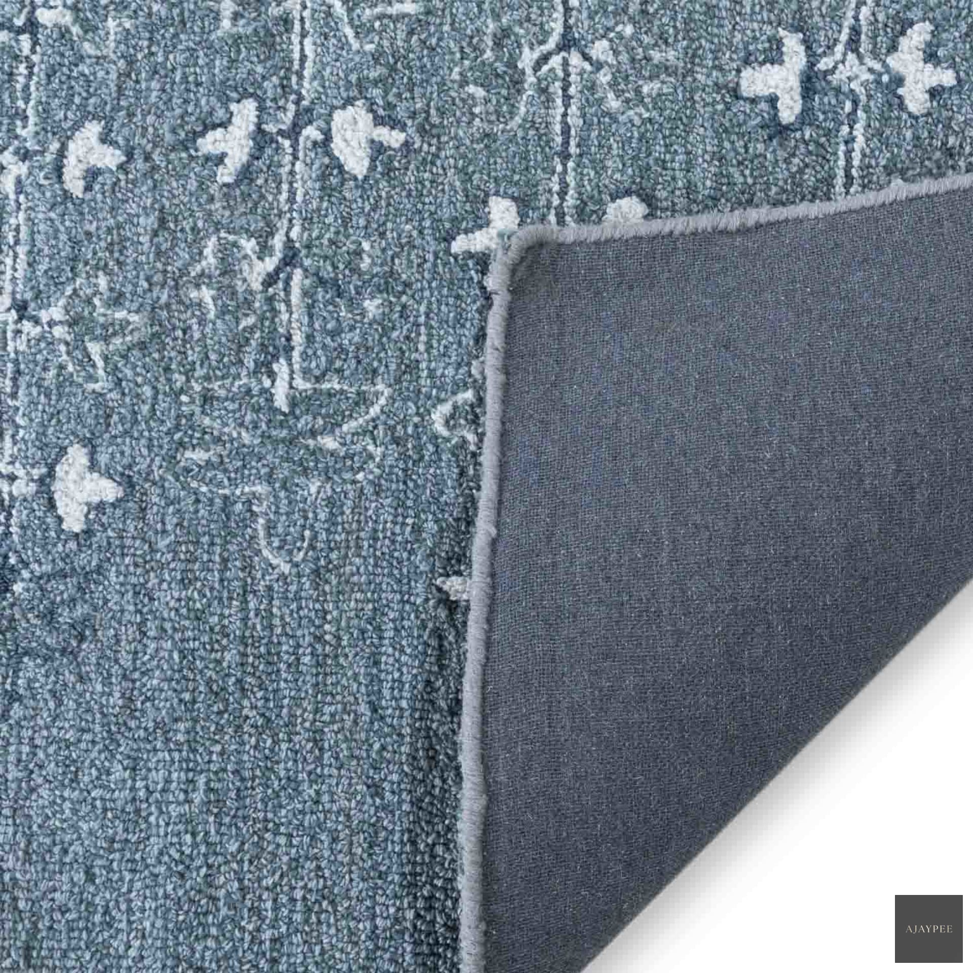 Dalila Hand Tufted Polyester Rug - Cotton - Hand Tufted - Ajaypee Carpets (Thumbnail 6)