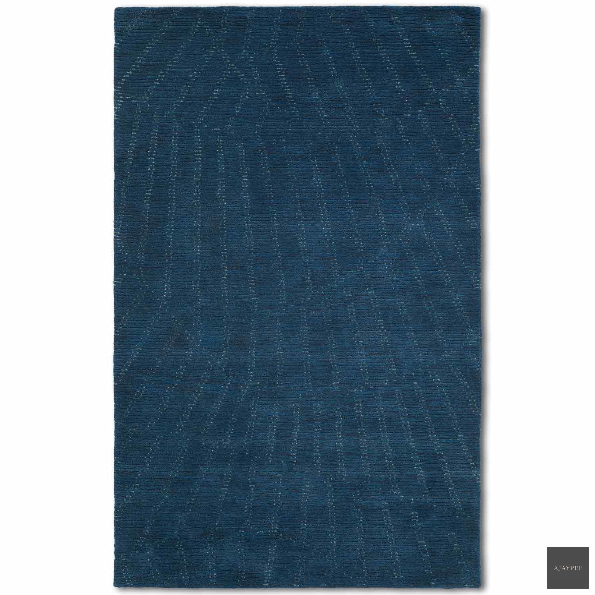 Fiza Hand Tufted Woollen Rug - Cotton - Hand Tufted - Ajaypee Carpets (Detail)