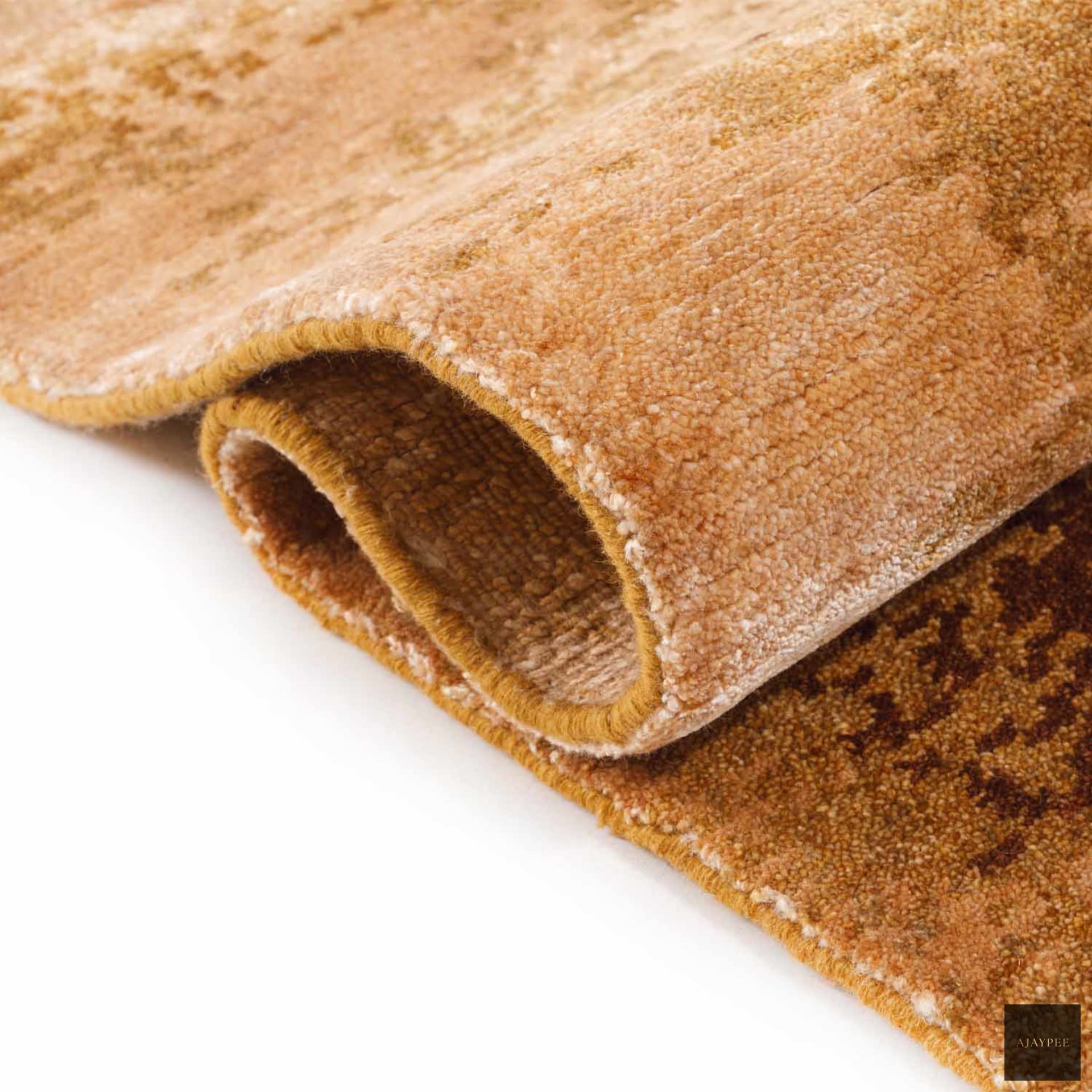Blaze Hand Knotted Viscose Rug - Cotton - Hand Knotted - Ajaypee Carpets (Thumbnail 4)