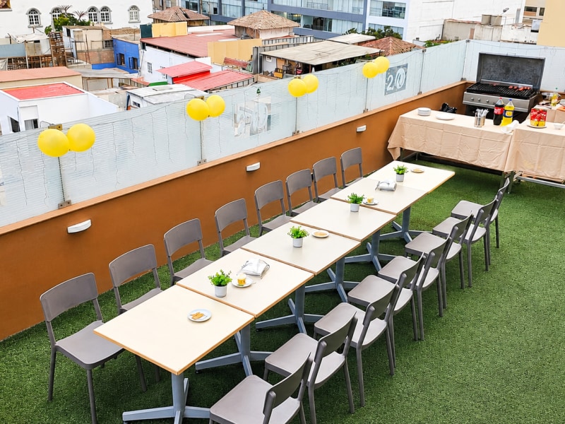 Terraza panorámica para experiencias únicas en Miraflores - Imagen principal