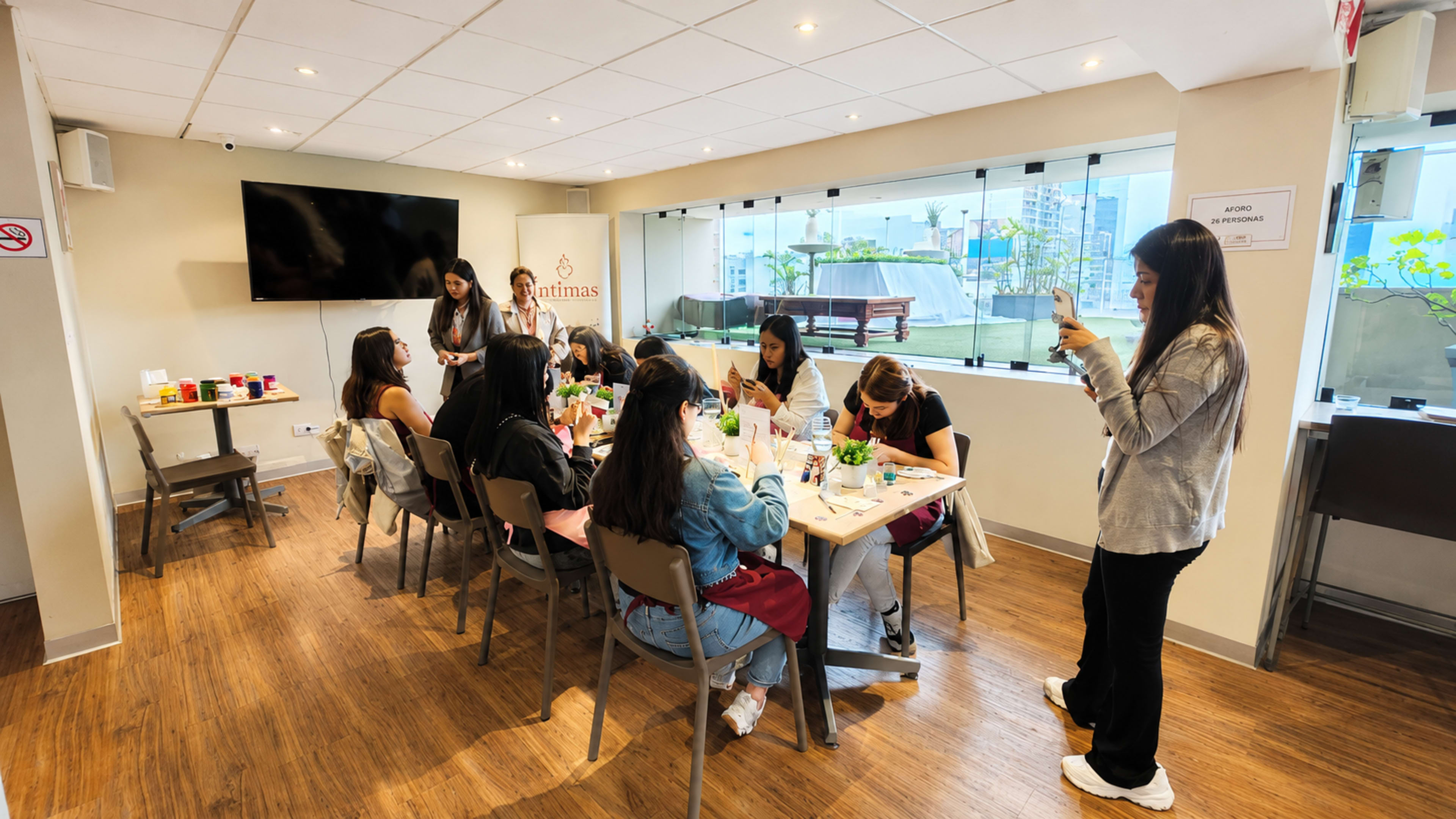 Sala para talleres y experiencias en Miraflores
