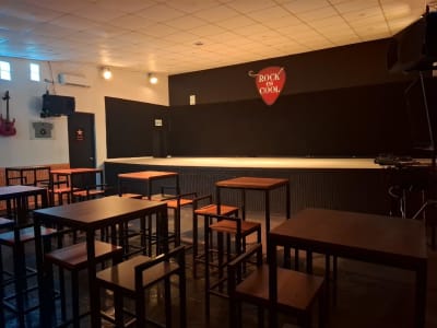Escenario para conciertos privados con área de público en Surco