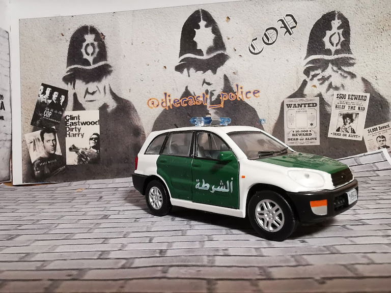 Toyota Toyota RAV 4 1/43 diecast Regional Police — Dubai Police Force United Arab Emirates