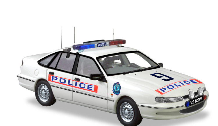 Holden Holden VS Commodore 1/43 diecast Regional Police — New South Wales Police Force Australia