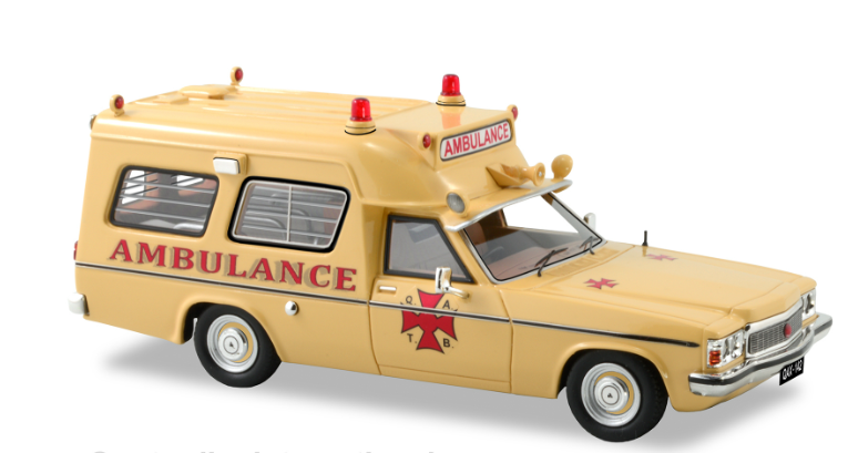Holden Holden HJ Premier 1/43 diecast Ambulance — Ambulance Service Australia