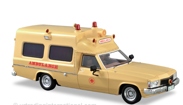 Holden Holden WB One Tonner 1/43 diecast Ambulance — Ambulance Service Australia