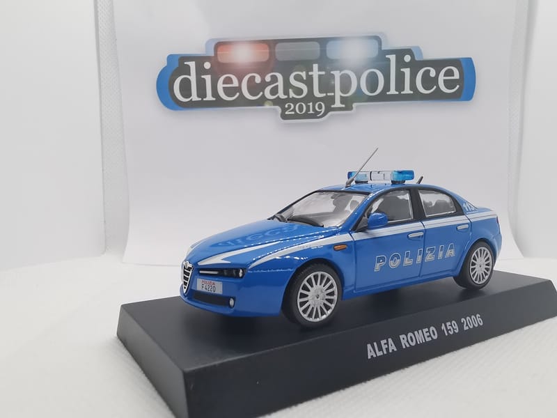 Alfa Romeo Alfa Romeo 159 2.4 JTD 1/43 diecast Police — Polizia di Stato Italy