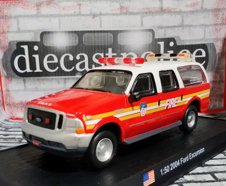 Ford Ford Excursion 1/43 diecast Fire — New York City Fire Department United States