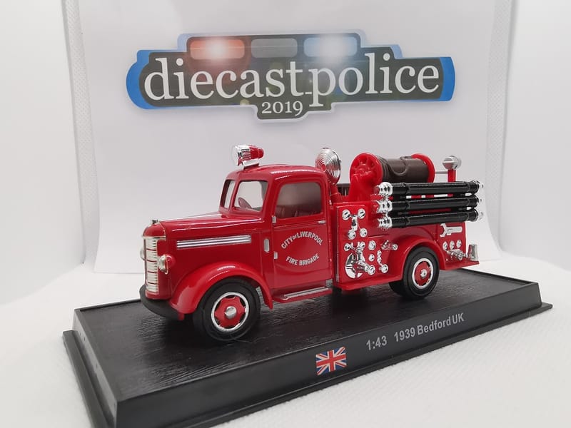 Bedford BEDFORD TRUCK 1/43 diecast Fire — Fire & Rescue Service United Kingdom