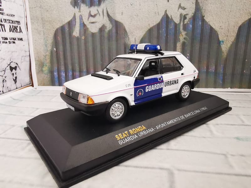 SEAT Seat Ronda 1/43 diecast Regional Police — Guàrdia Urbana de Barcelona Spain